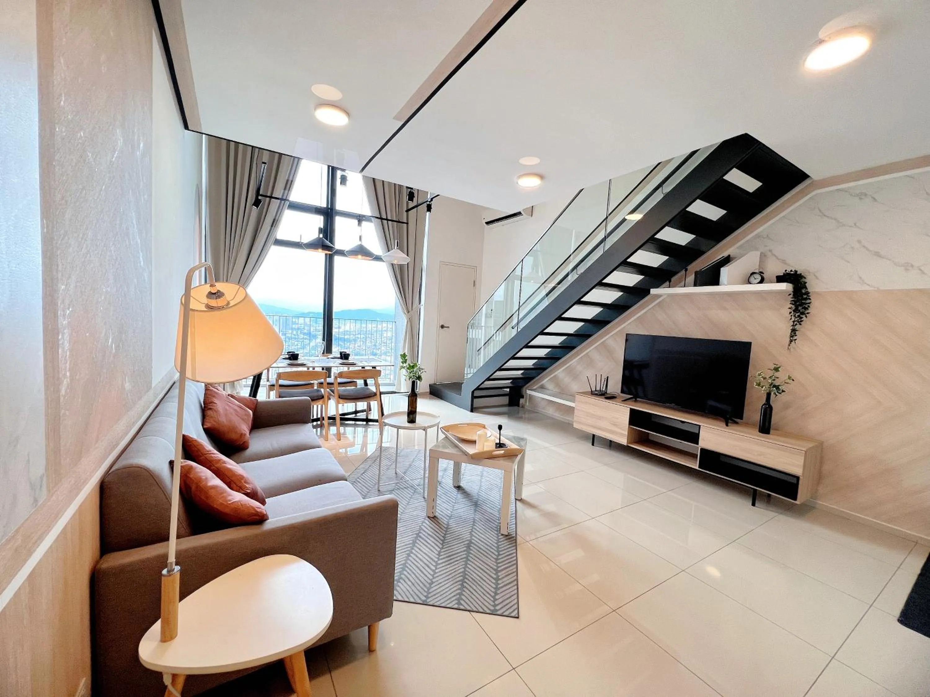 Living room in EkoCheras Designer Suite by Moka @ Cheras