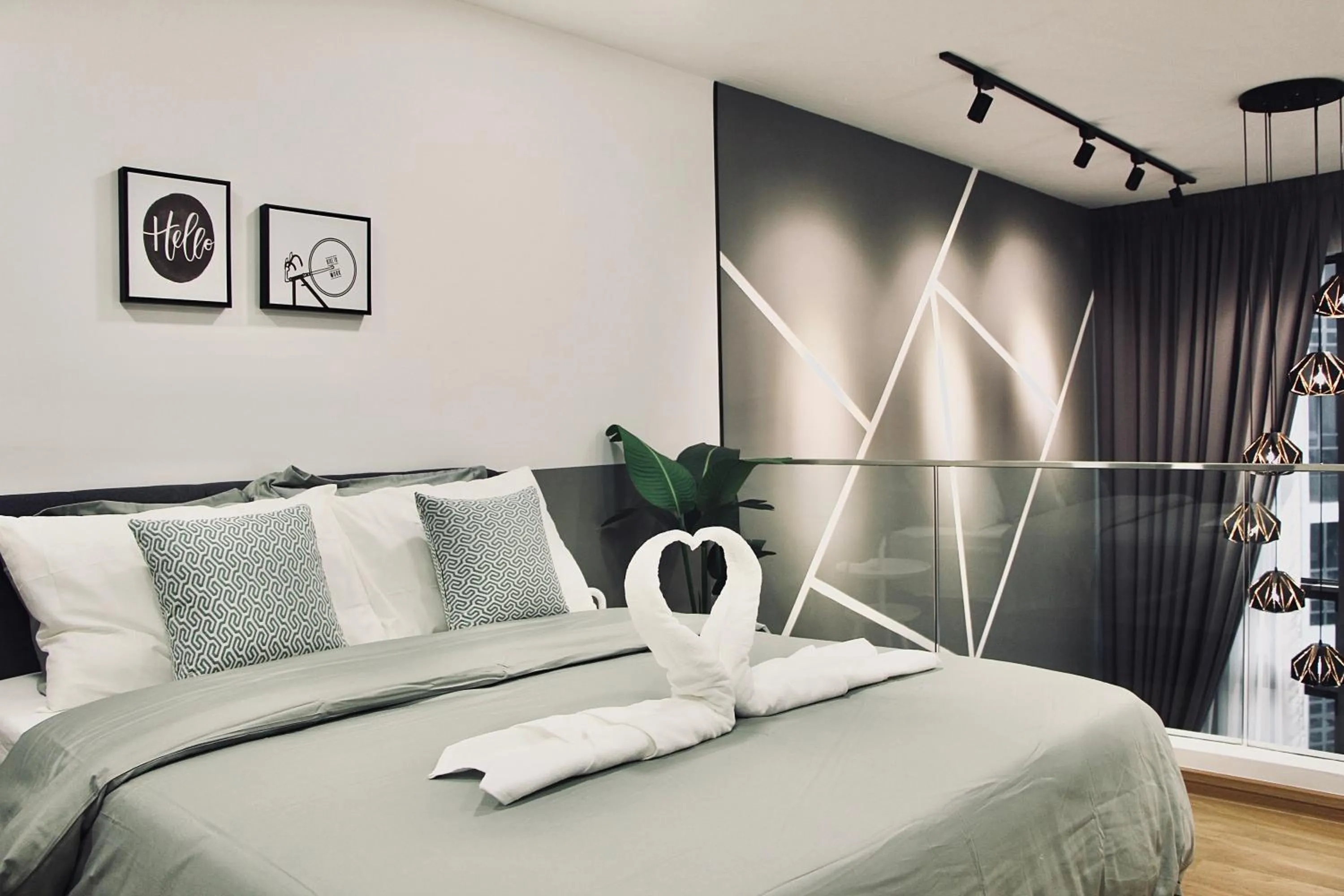 Bed in EkoCheras Designer Suite by Moka @ Cheras