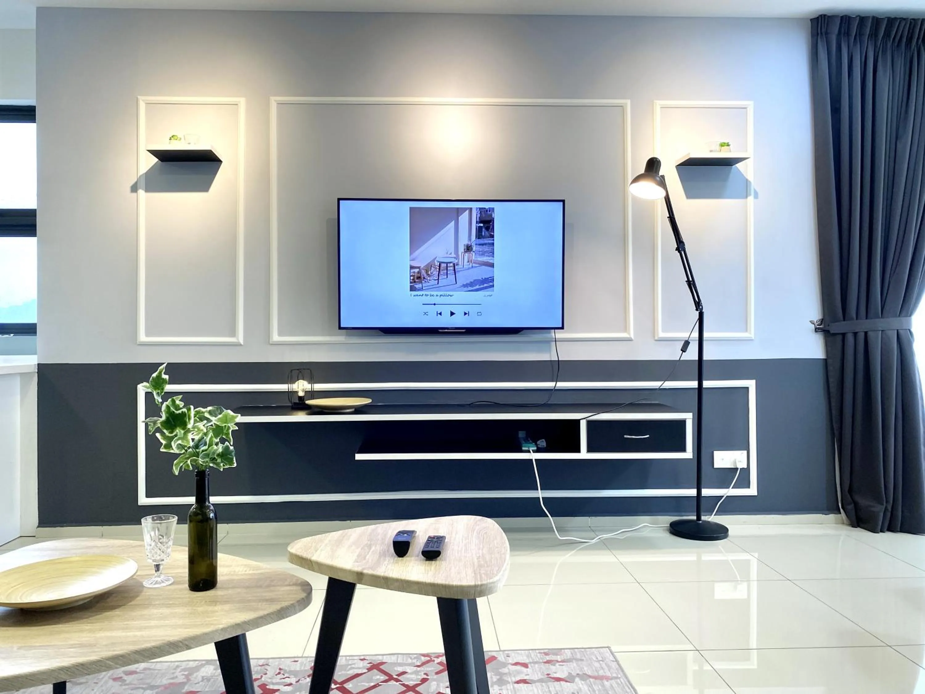 Living room in EkoCheras Designer Suite by Moka @ Cheras