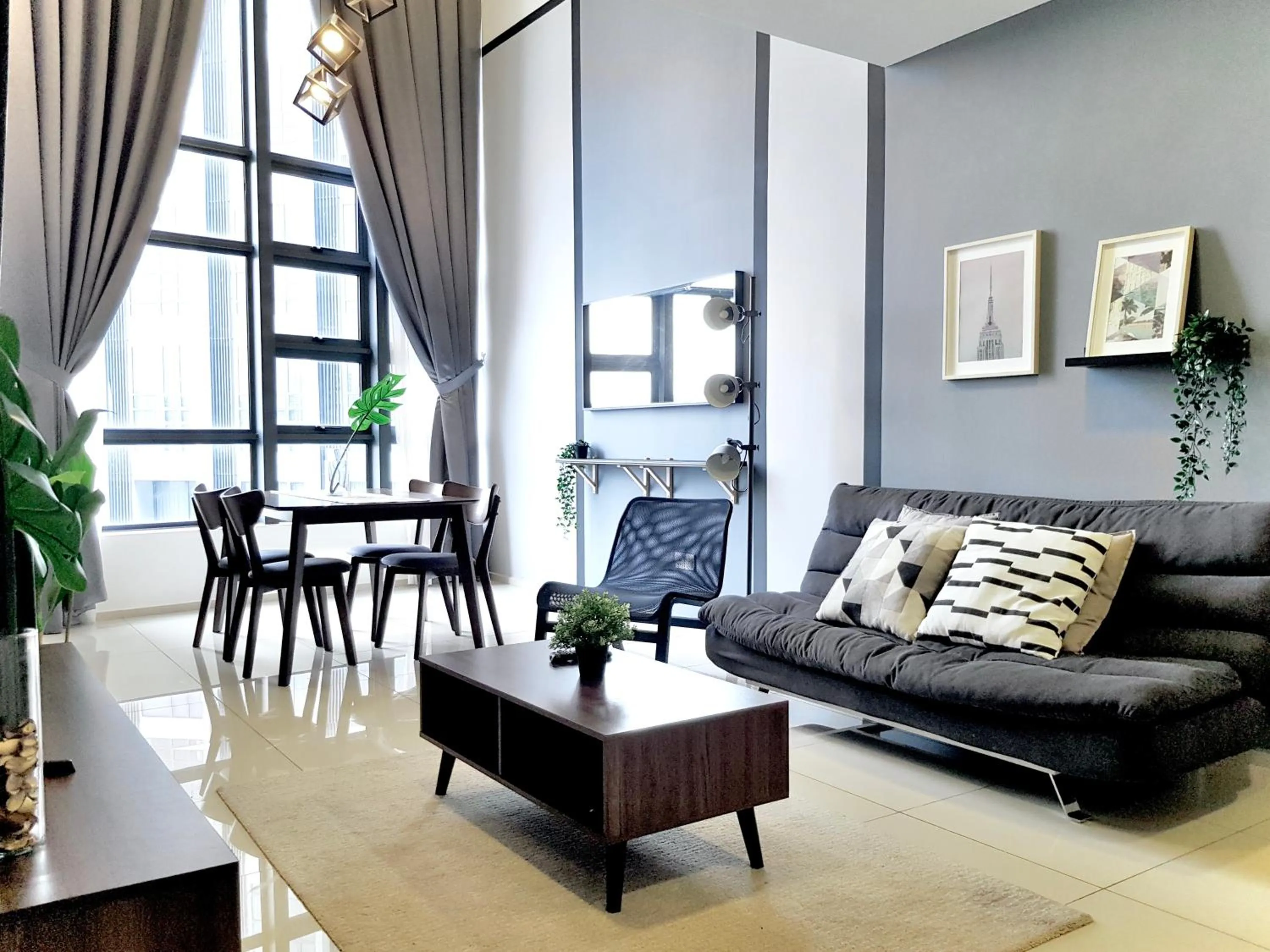 Living room in EkoCheras Designer Suite by Moka @ Cheras