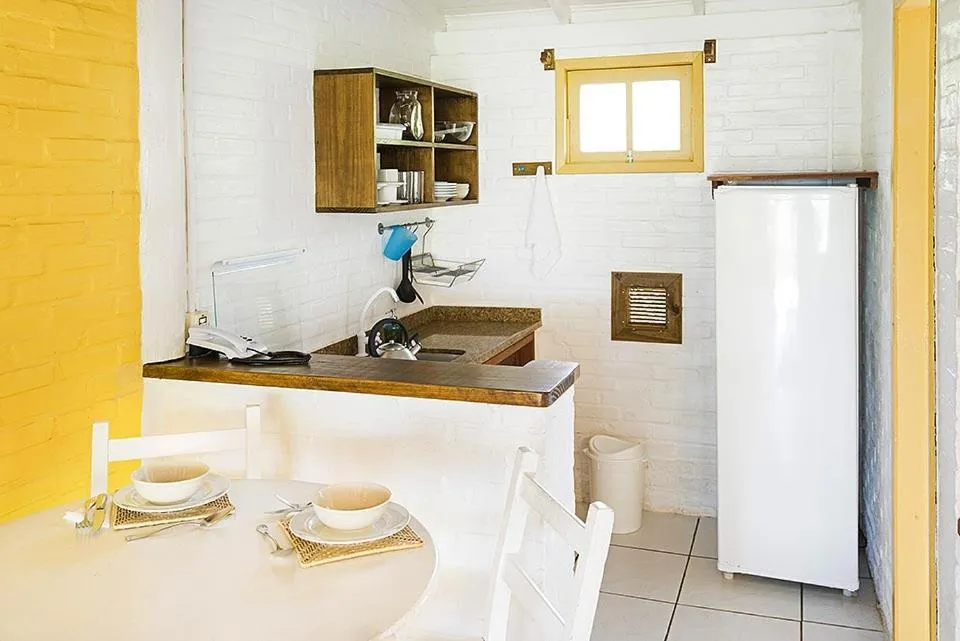 Kitchen or kitchenette in Pousada Mevlana Garden