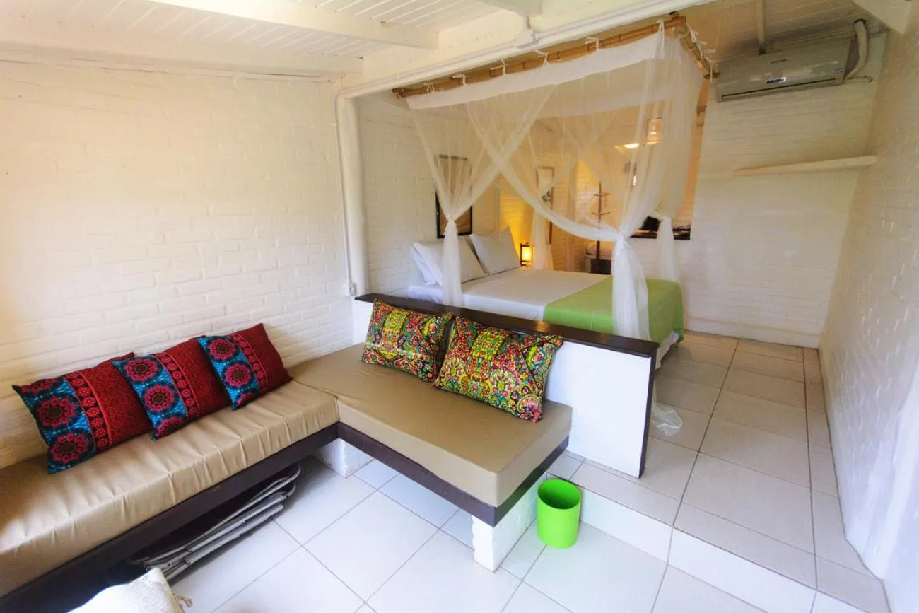 Living room in Pousada Mevlana Garden