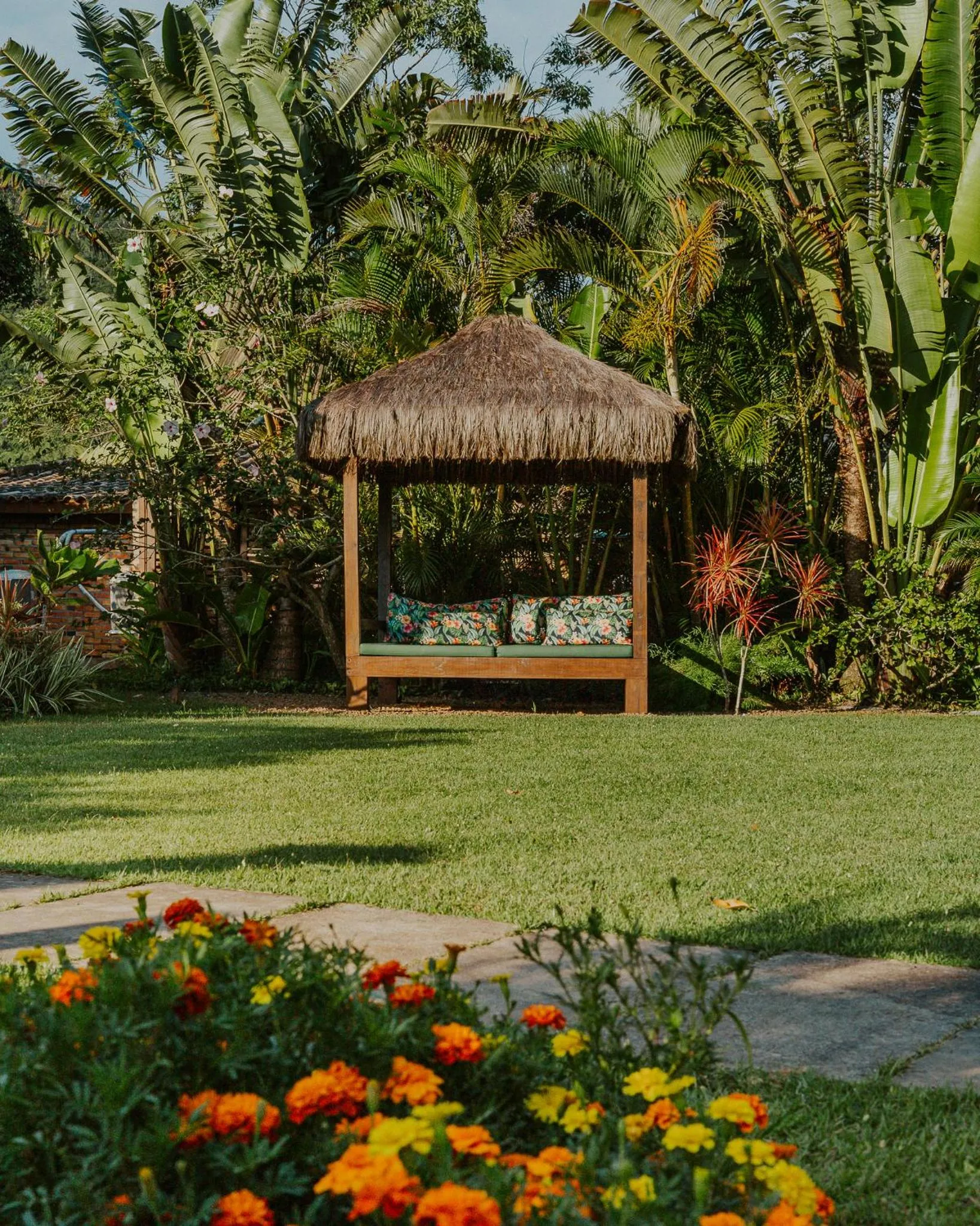Garden in Pousada Mevlana Garden