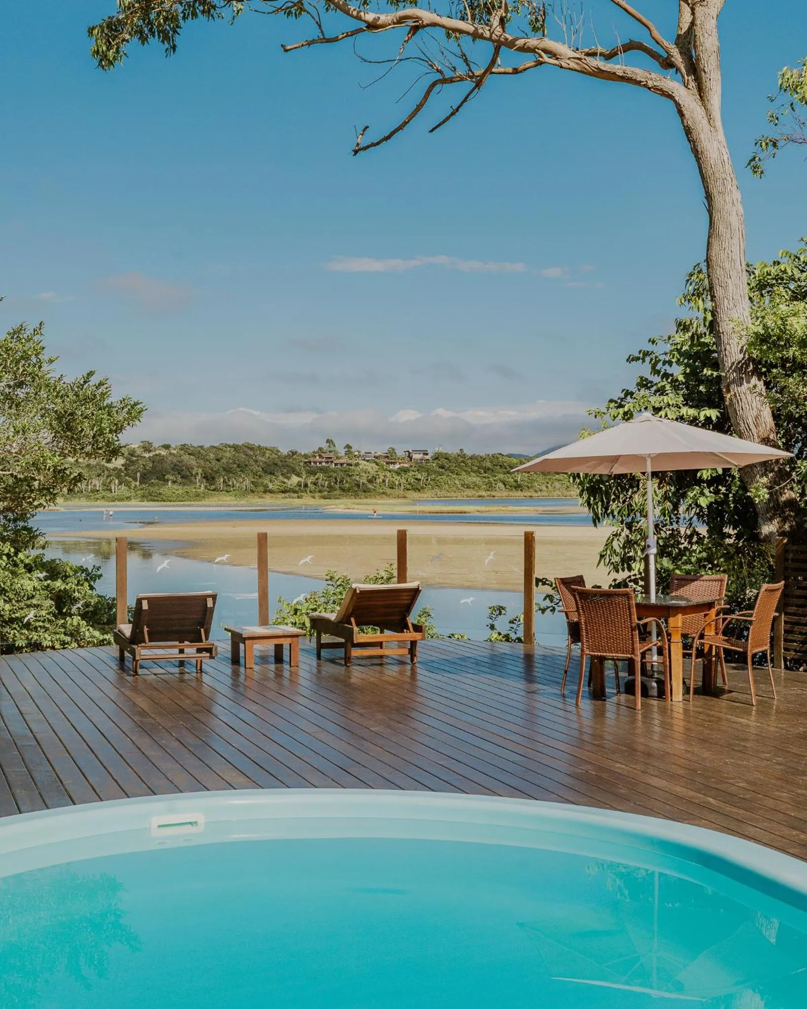 Swimming pool in Pousada Mevlana Garden