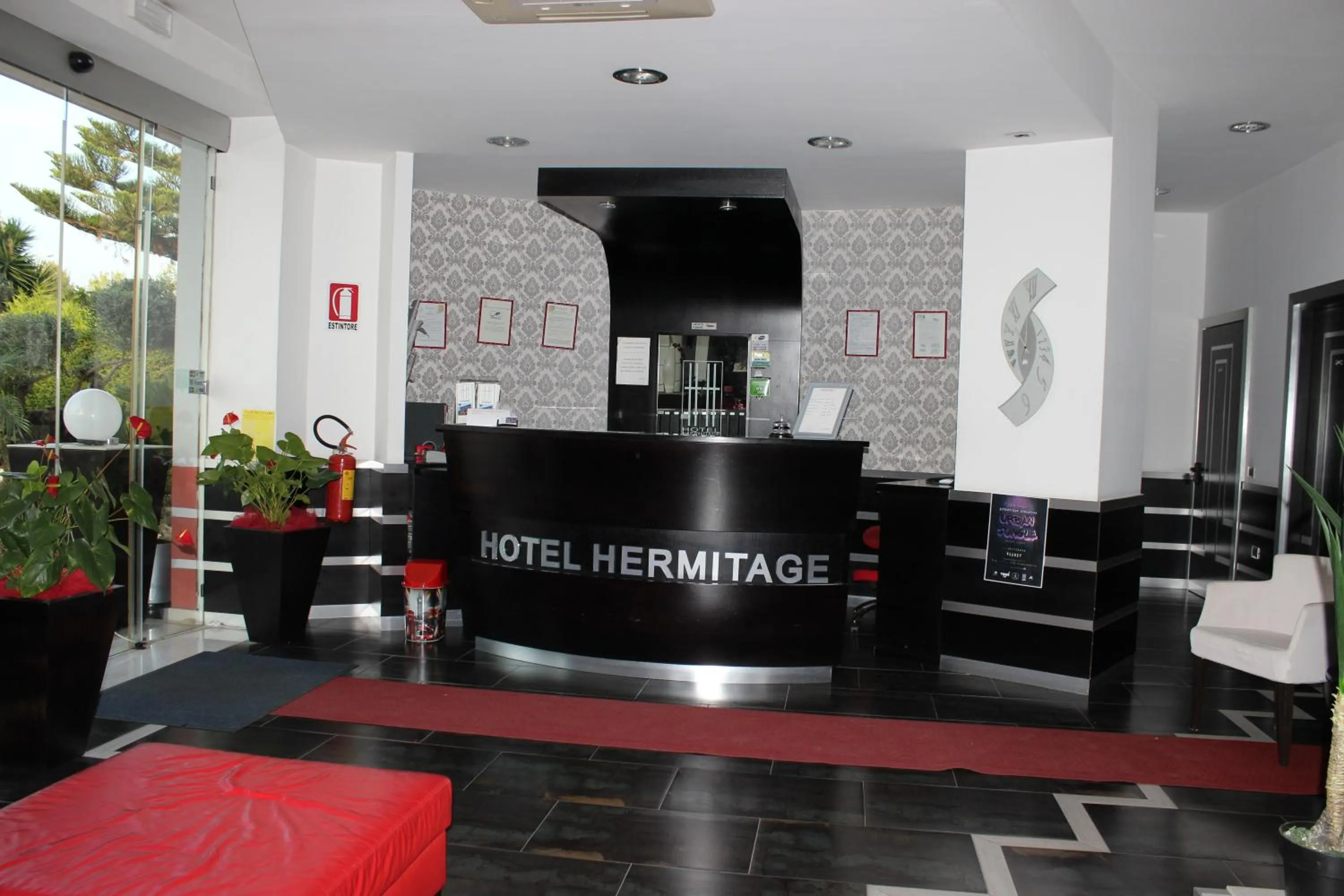 Lobby or reception in Hotel Hermitage