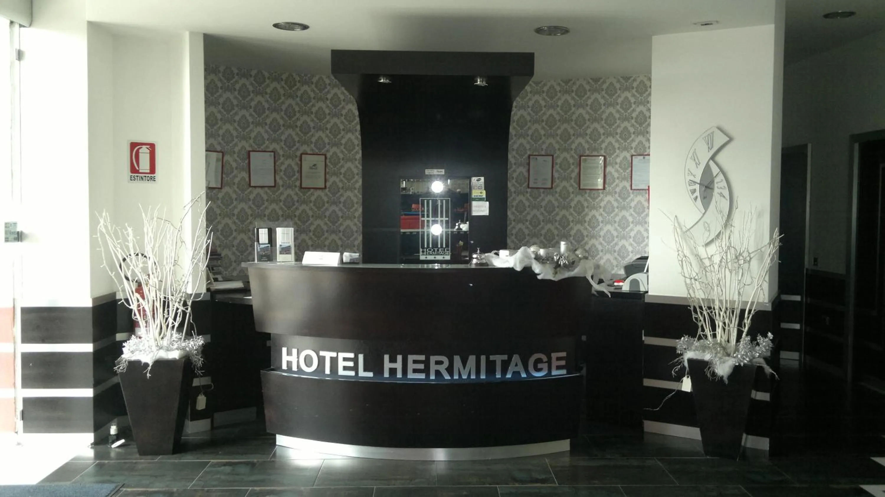 Lobby or reception in Hotel Hermitage