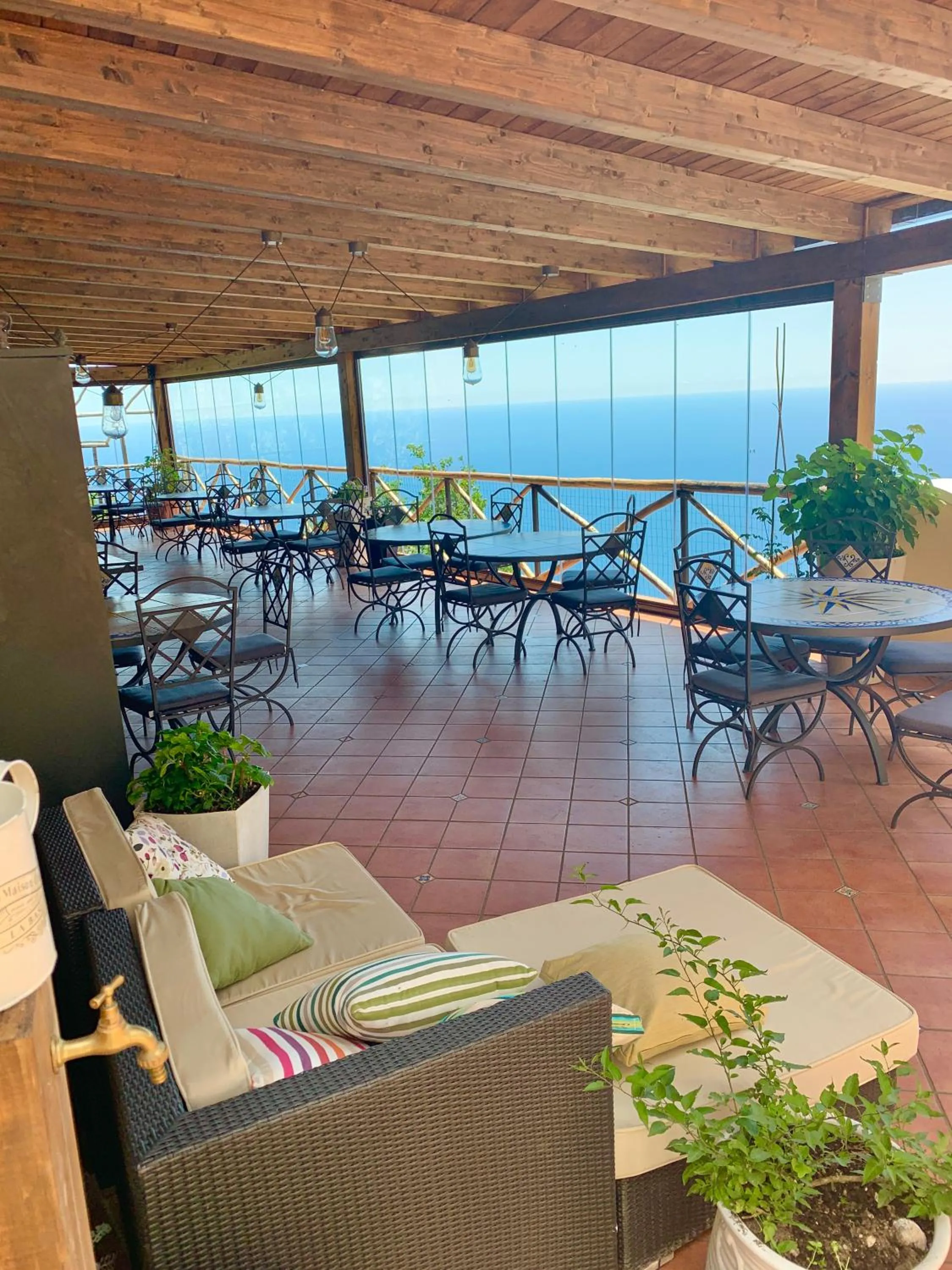Patio in Agriturismo Sant'Alfonso