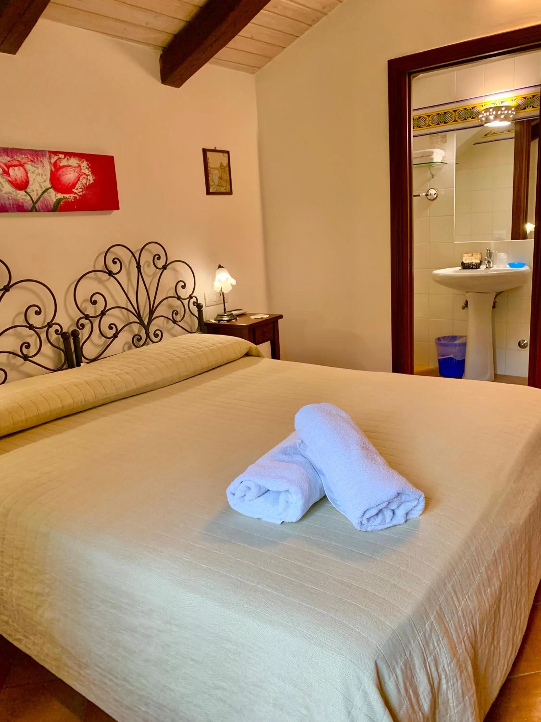 Bed in Agriturismo Sant'Alfonso