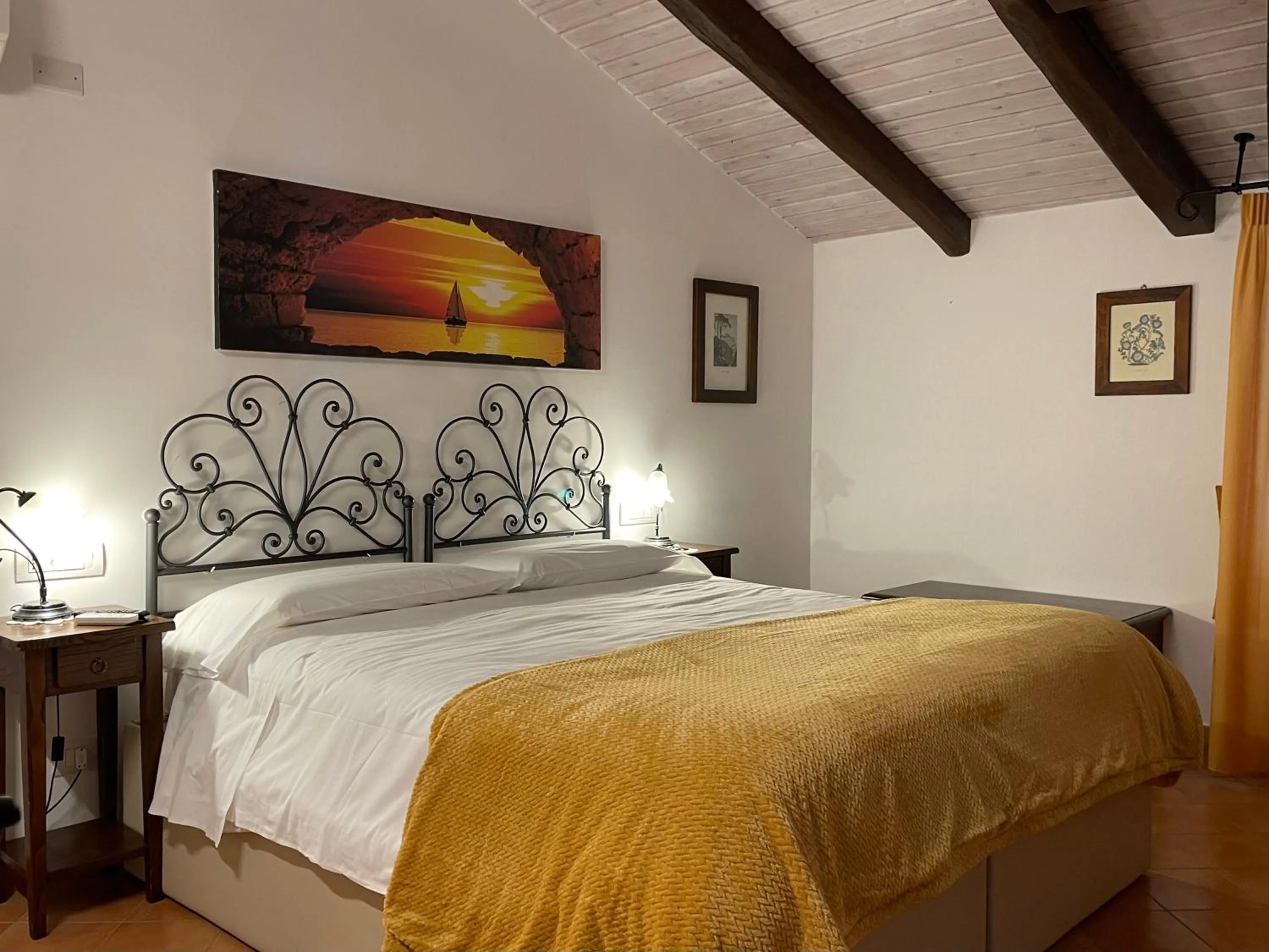 Bedroom, Bed in Agriturismo Sant'Alfonso