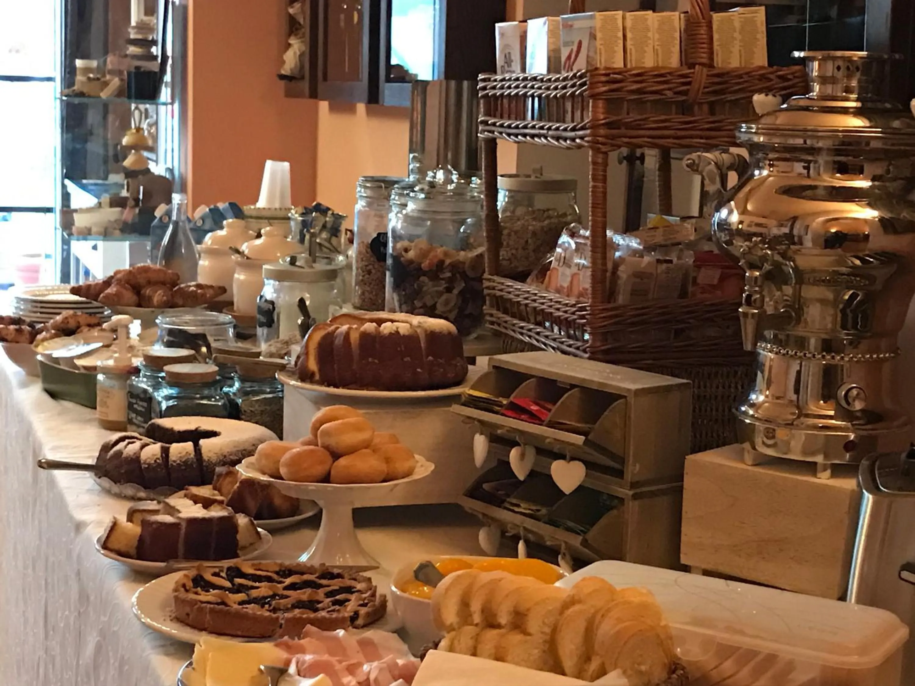 Continental breakfast in Agriturismo Sant'Alfonso