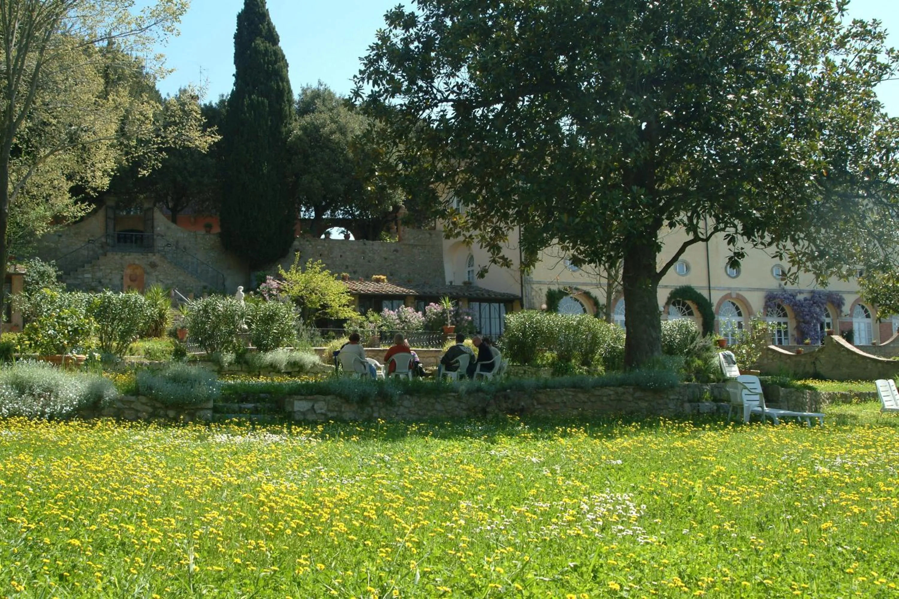 Garden in Villa Palagione Centro Interculturale