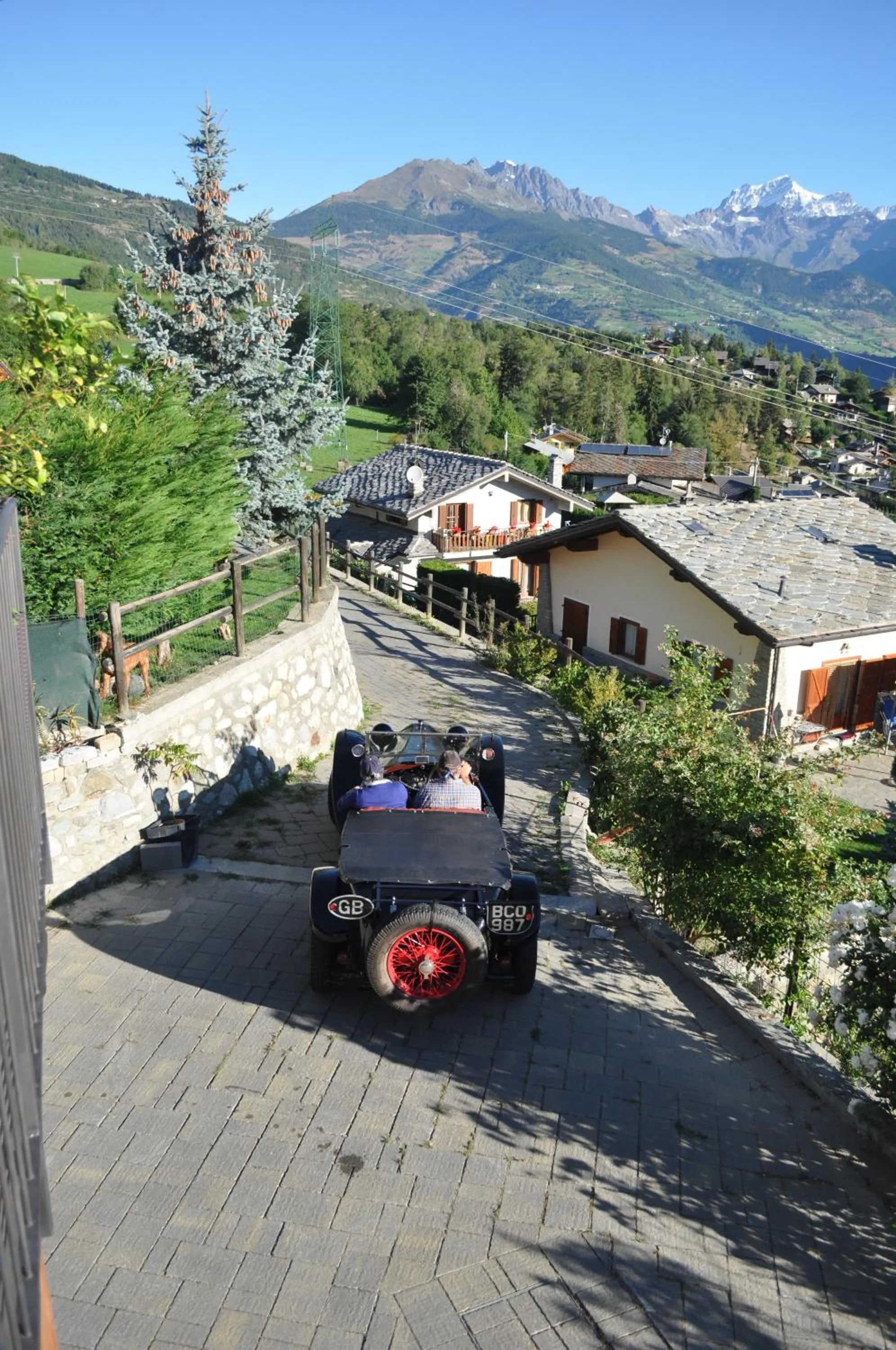 Balcony/Terrace in B&B Ambrosia