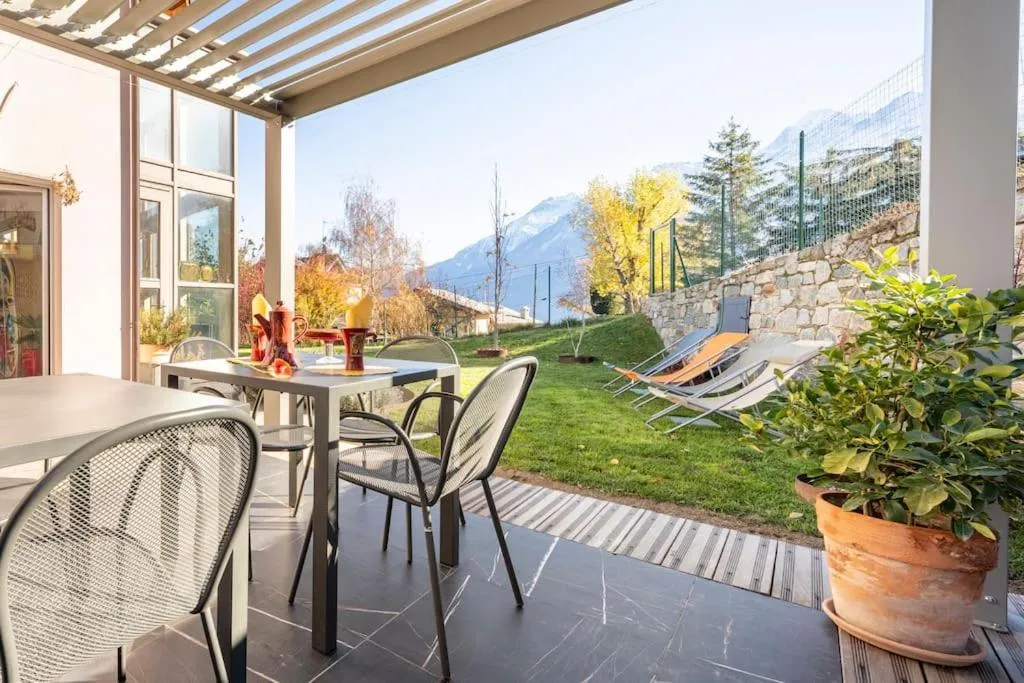 Patio in B&B Ambrosia