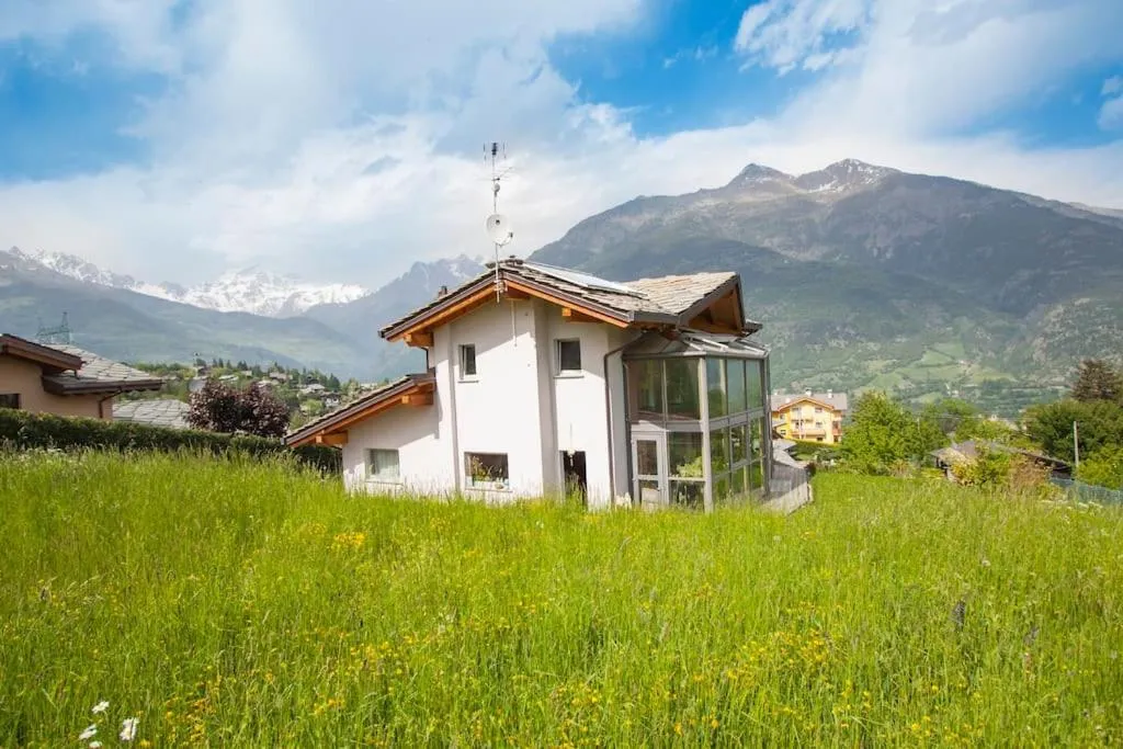 Garden view in B&B Ambrosia