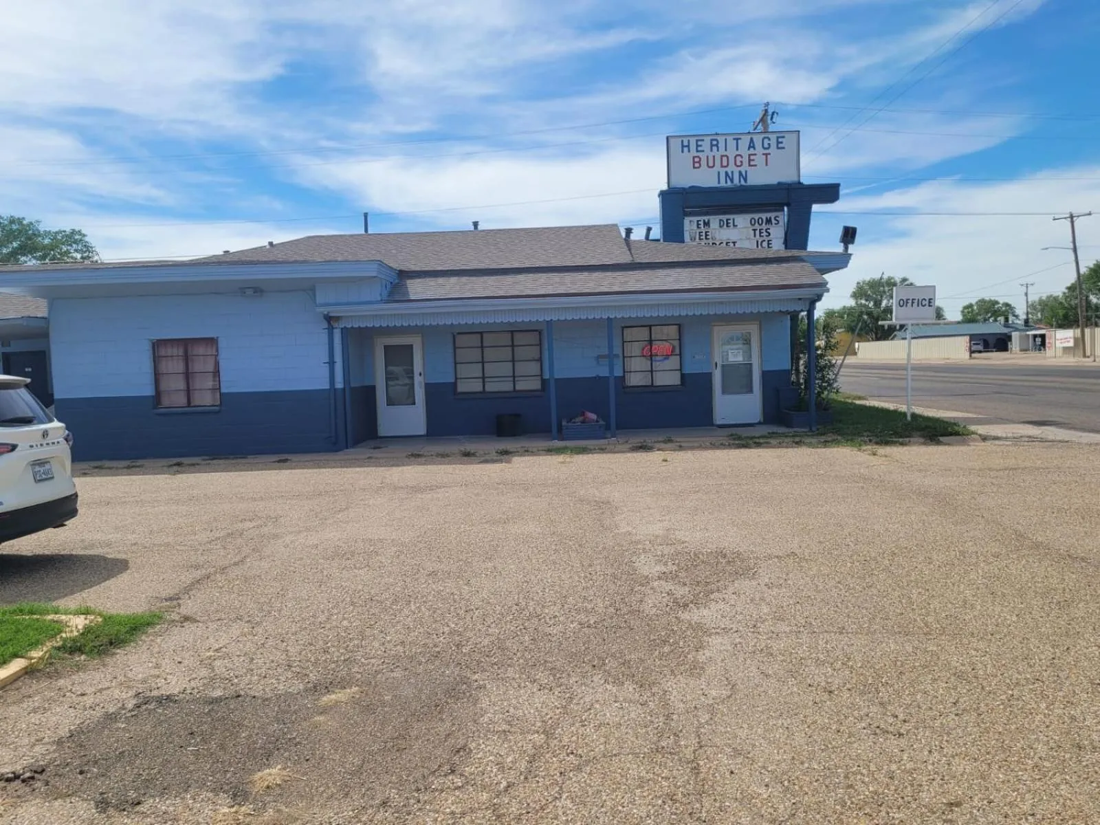 Parking in Heritage Budget Inn By OYO Hwy 84