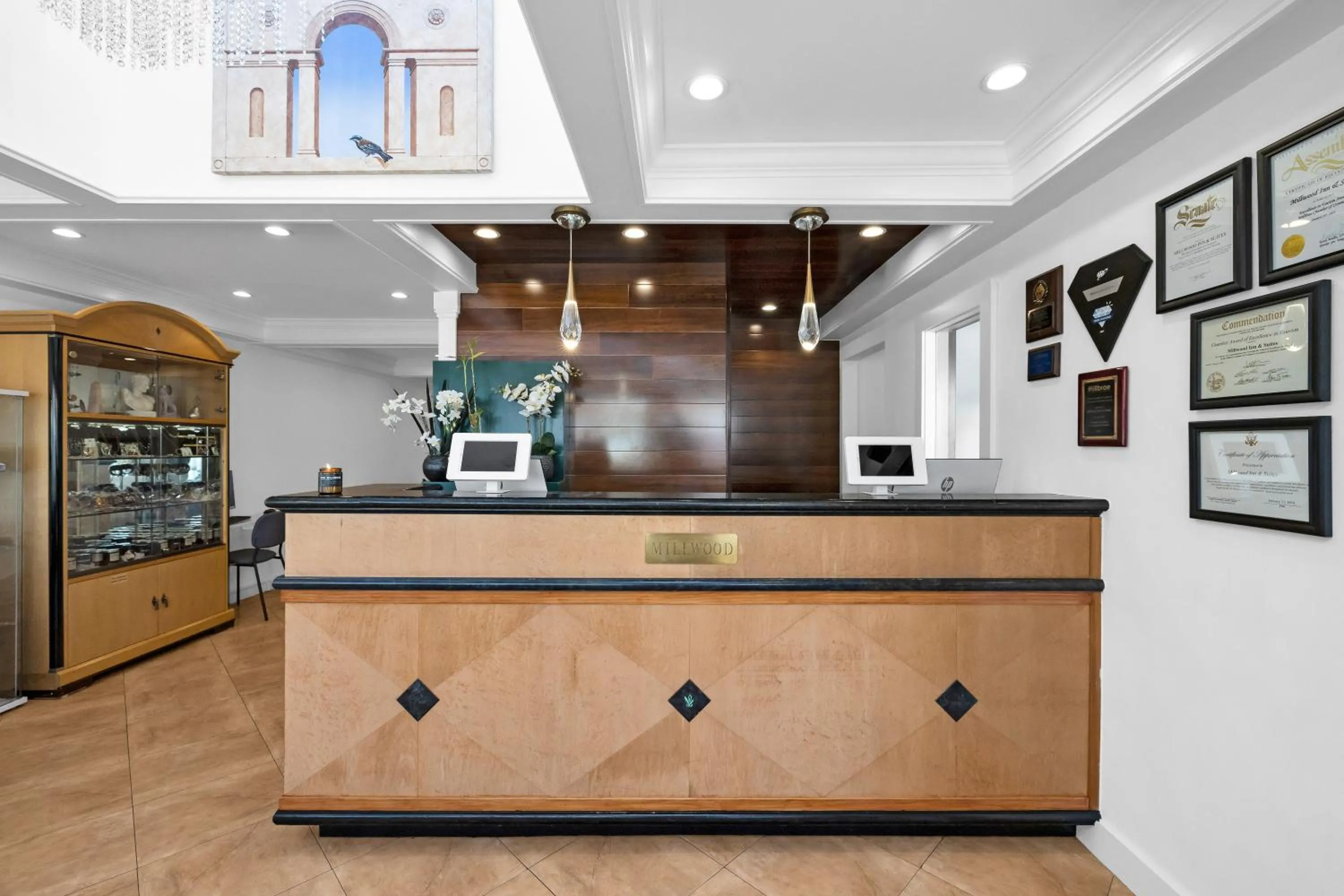 Lobby or reception in The Millwood