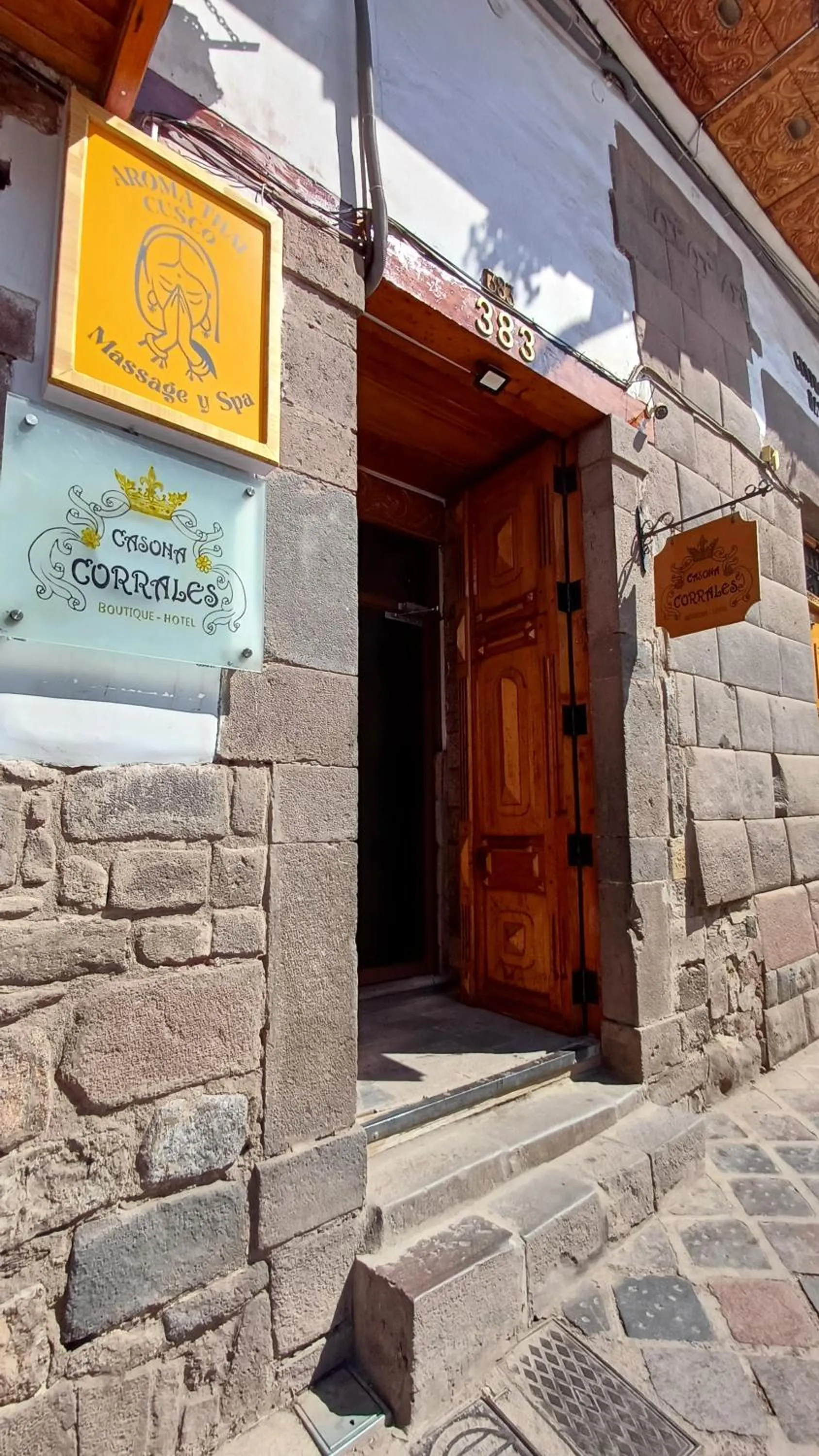 Facade/entrance in Casona Corrales Hotel Boutique