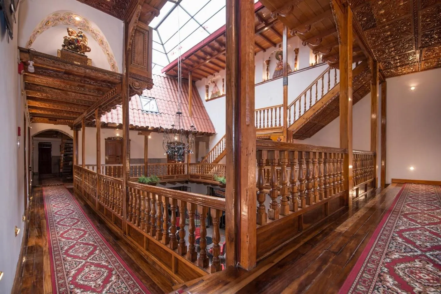 Patio in Casona Corrales Hotel Boutique