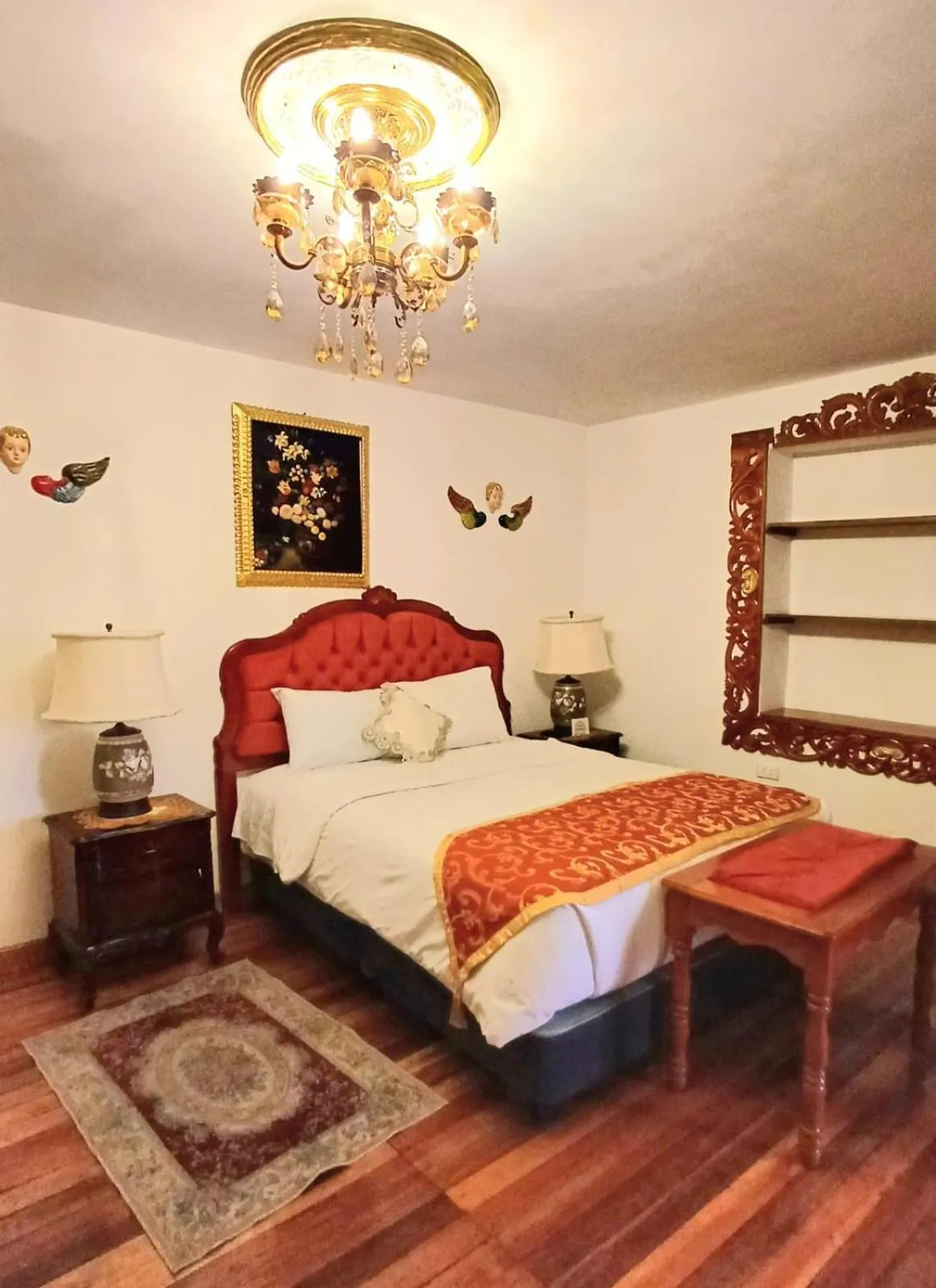 Bed in Casona Corrales Hotel Boutique