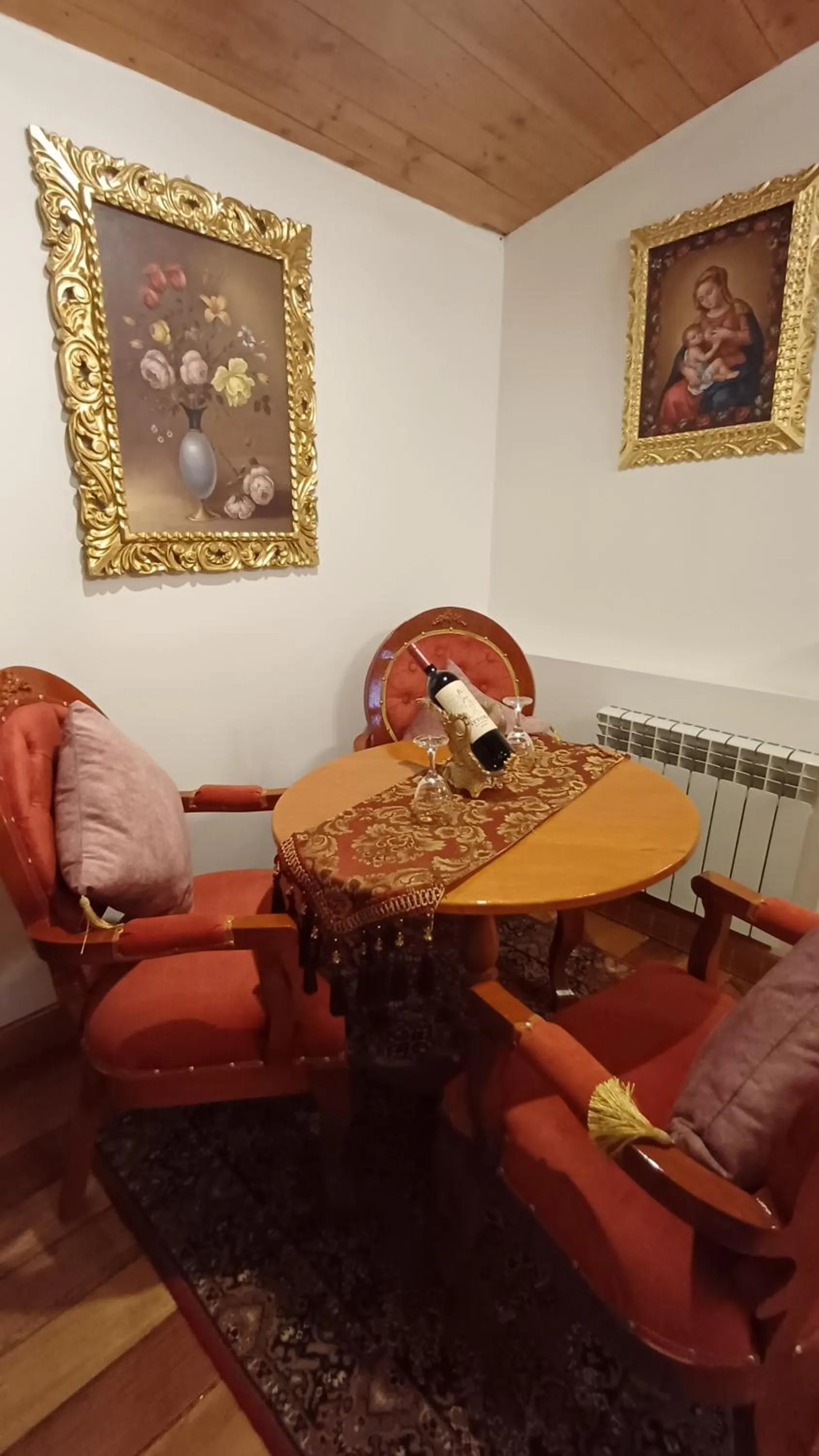 Seating area in Casona Corrales Hotel Boutique