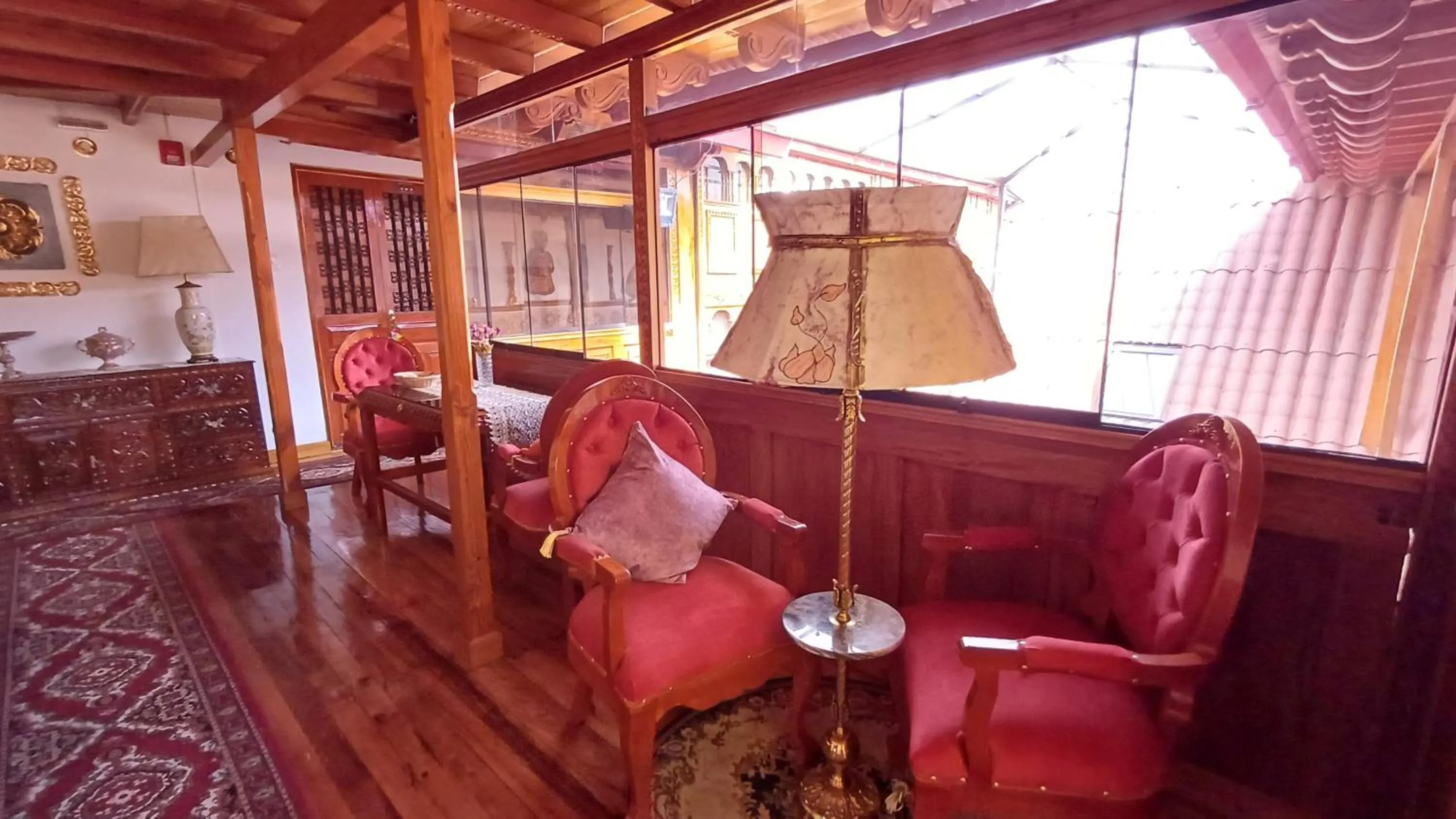 Seating area in Casona Corrales Hotel Boutique