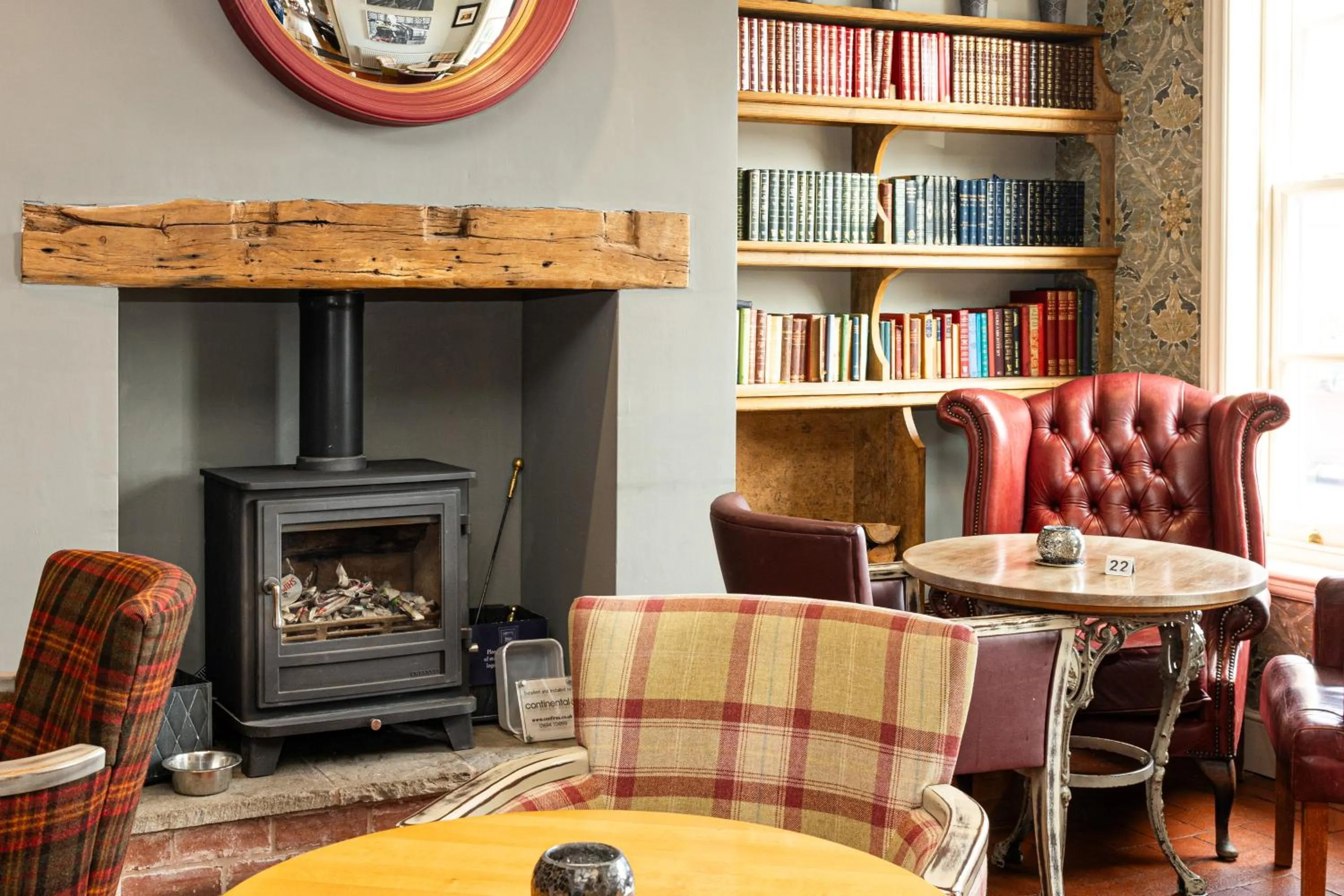 Seating area in Woodberry Inn