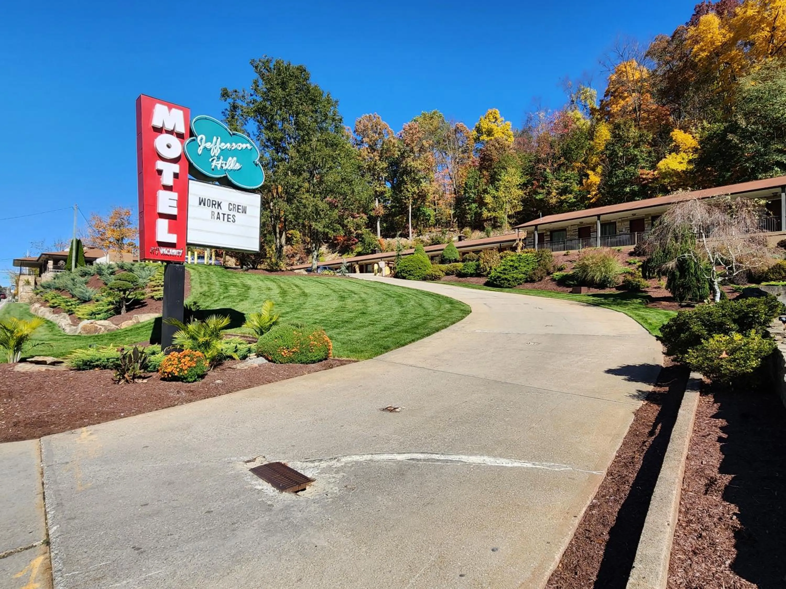 Property logo or sign in Jefferson Hills Motel