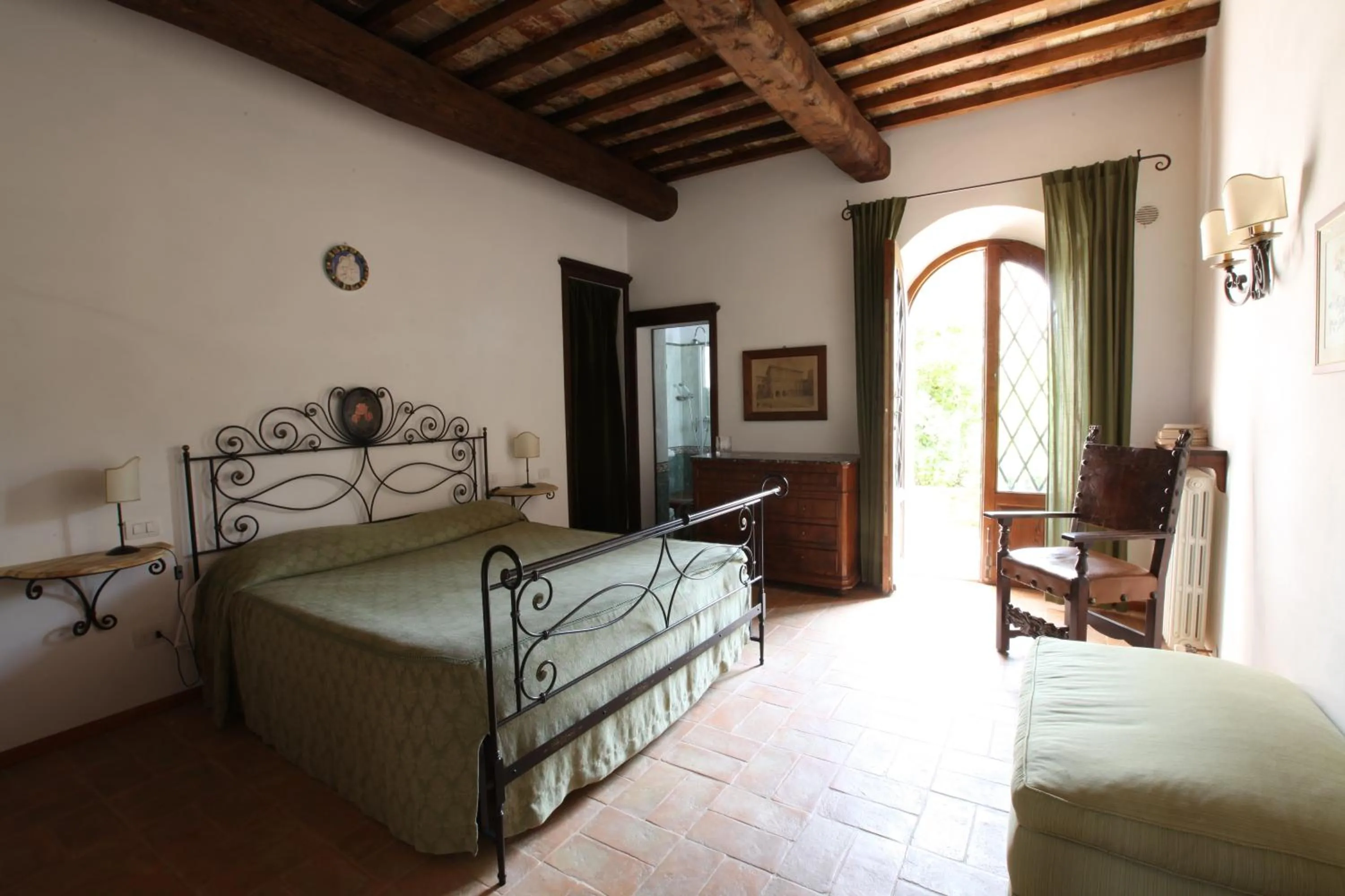 Bedroom, Bed in Agriturismo San Gallo