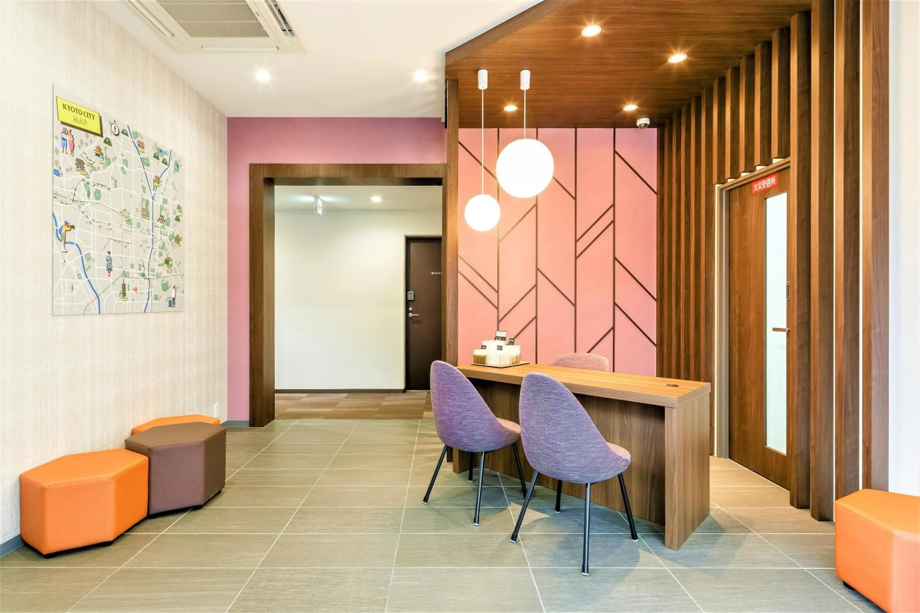 Lobby or reception in M's Hotel Kyoto Station Kasuga