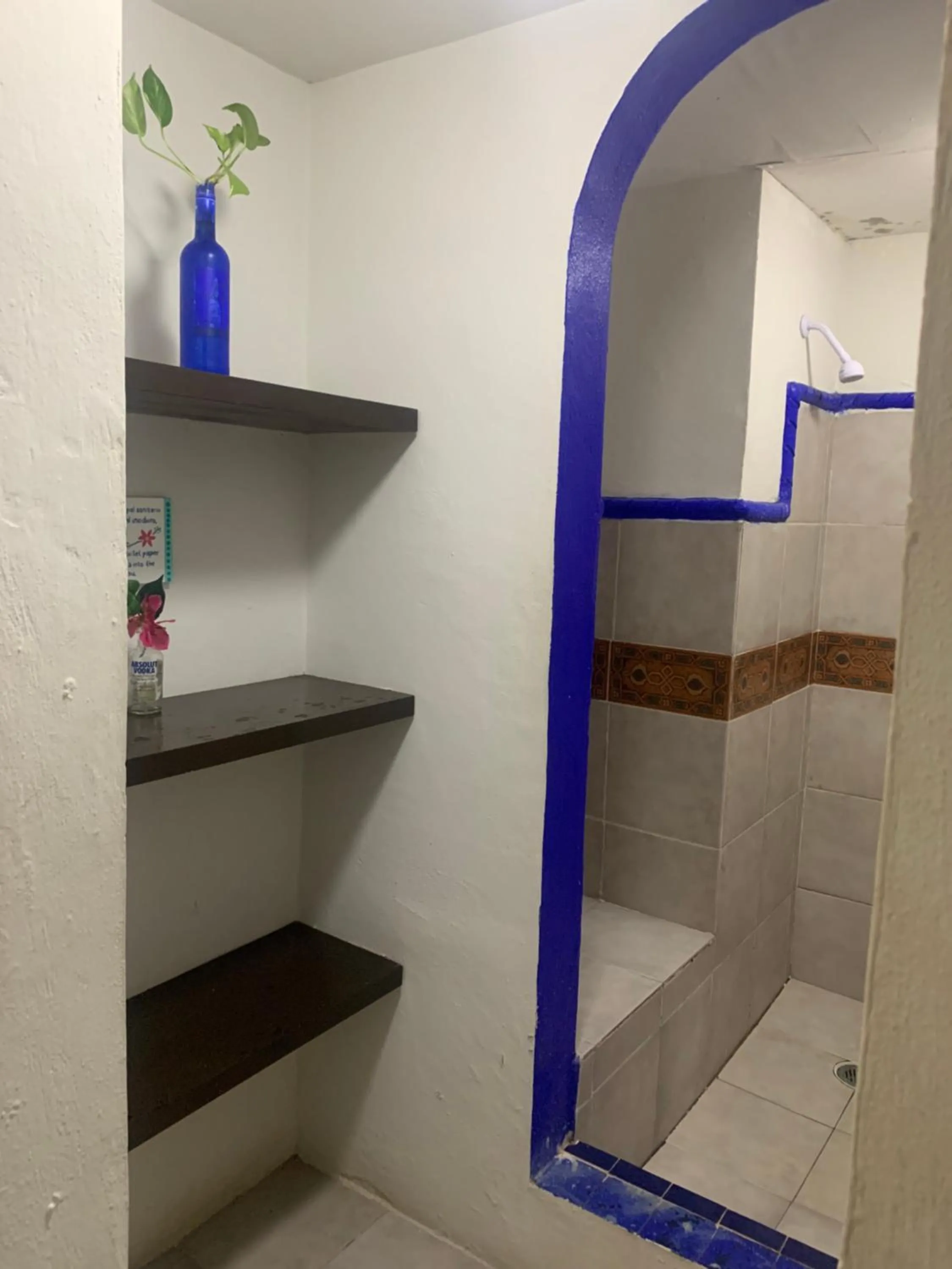 Shower in Casa CARIBE Cancun