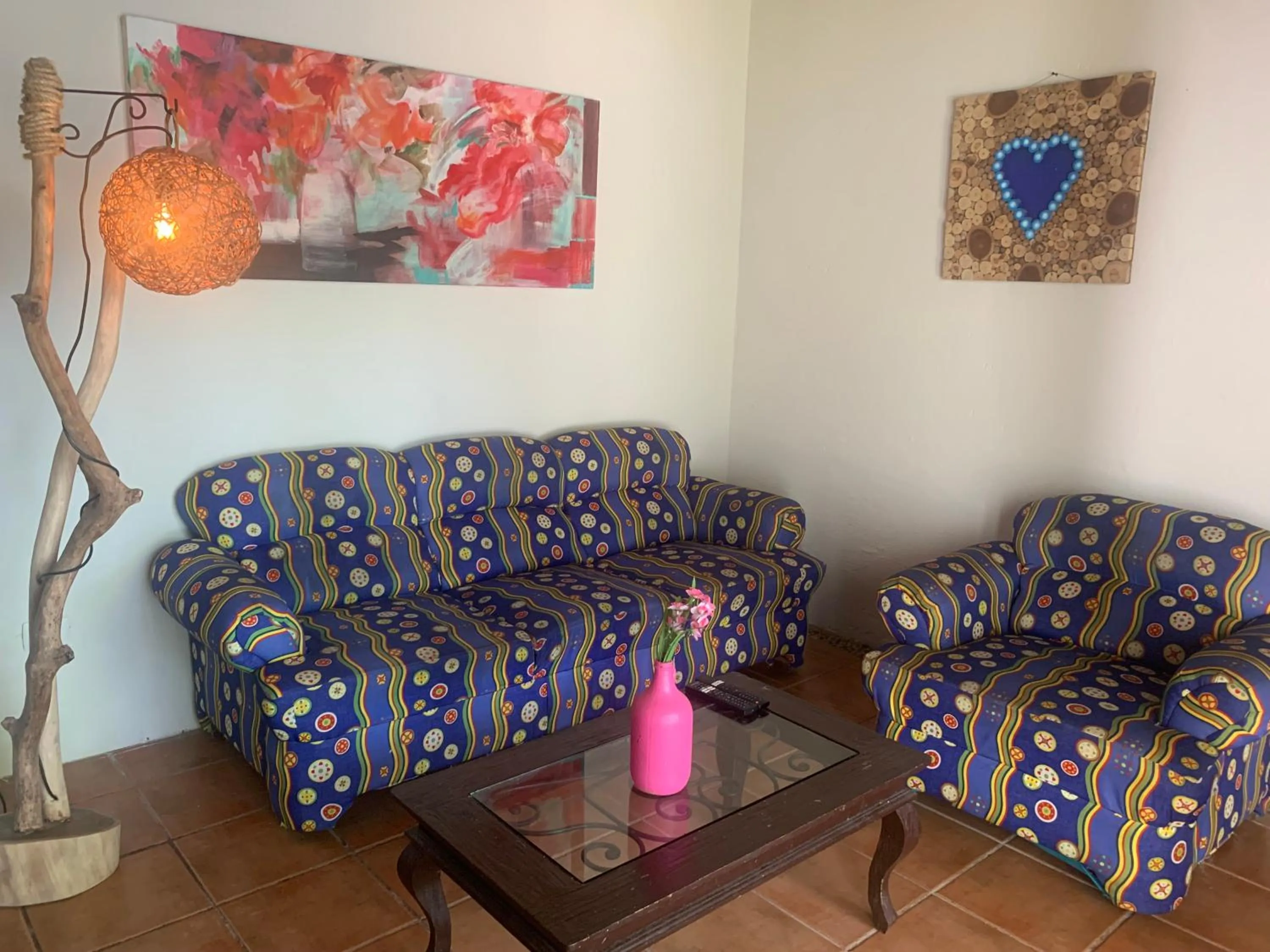 Living room in Casa CARIBE Cancun