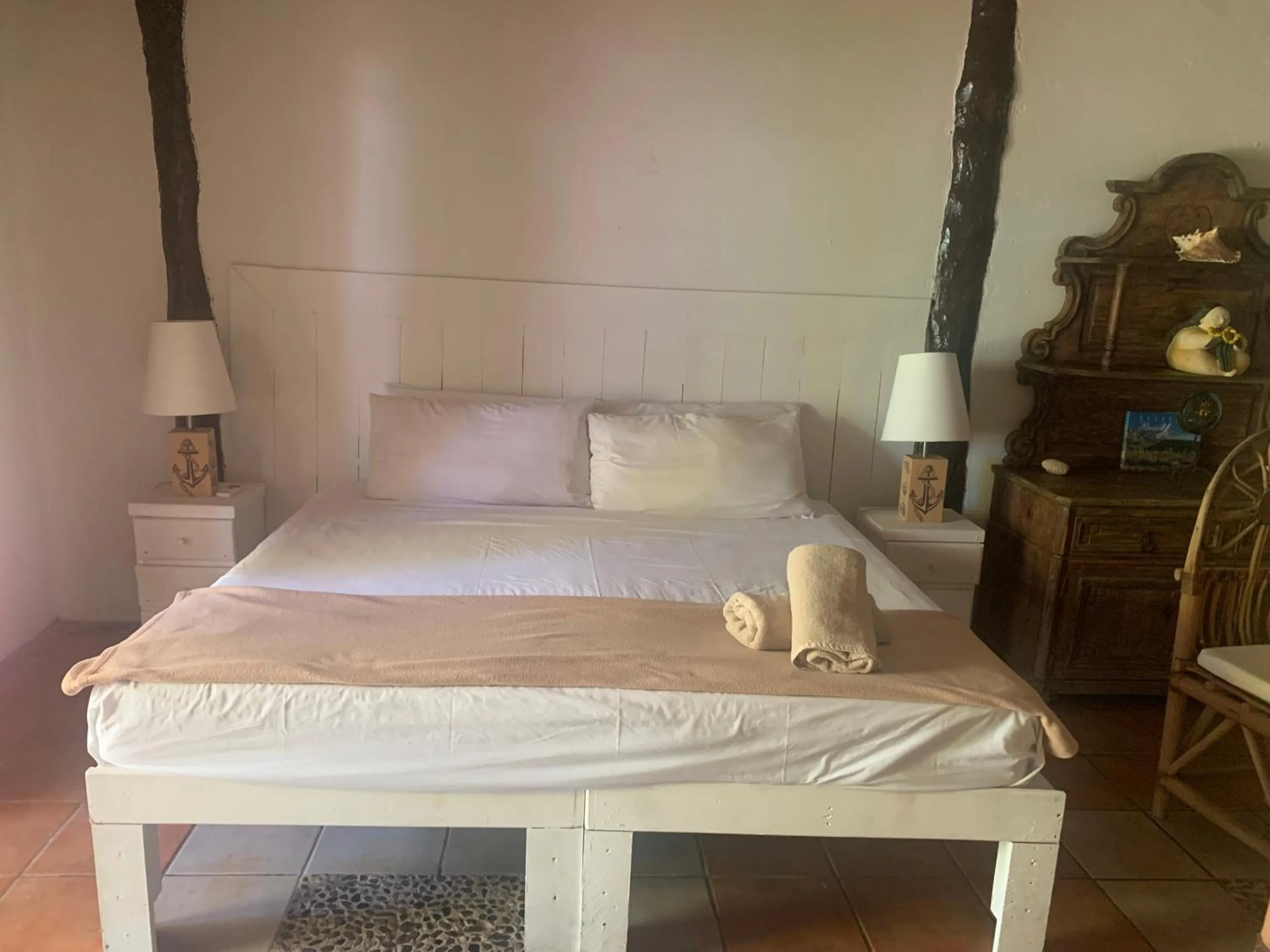 Bed in Casa CARIBE Cancun