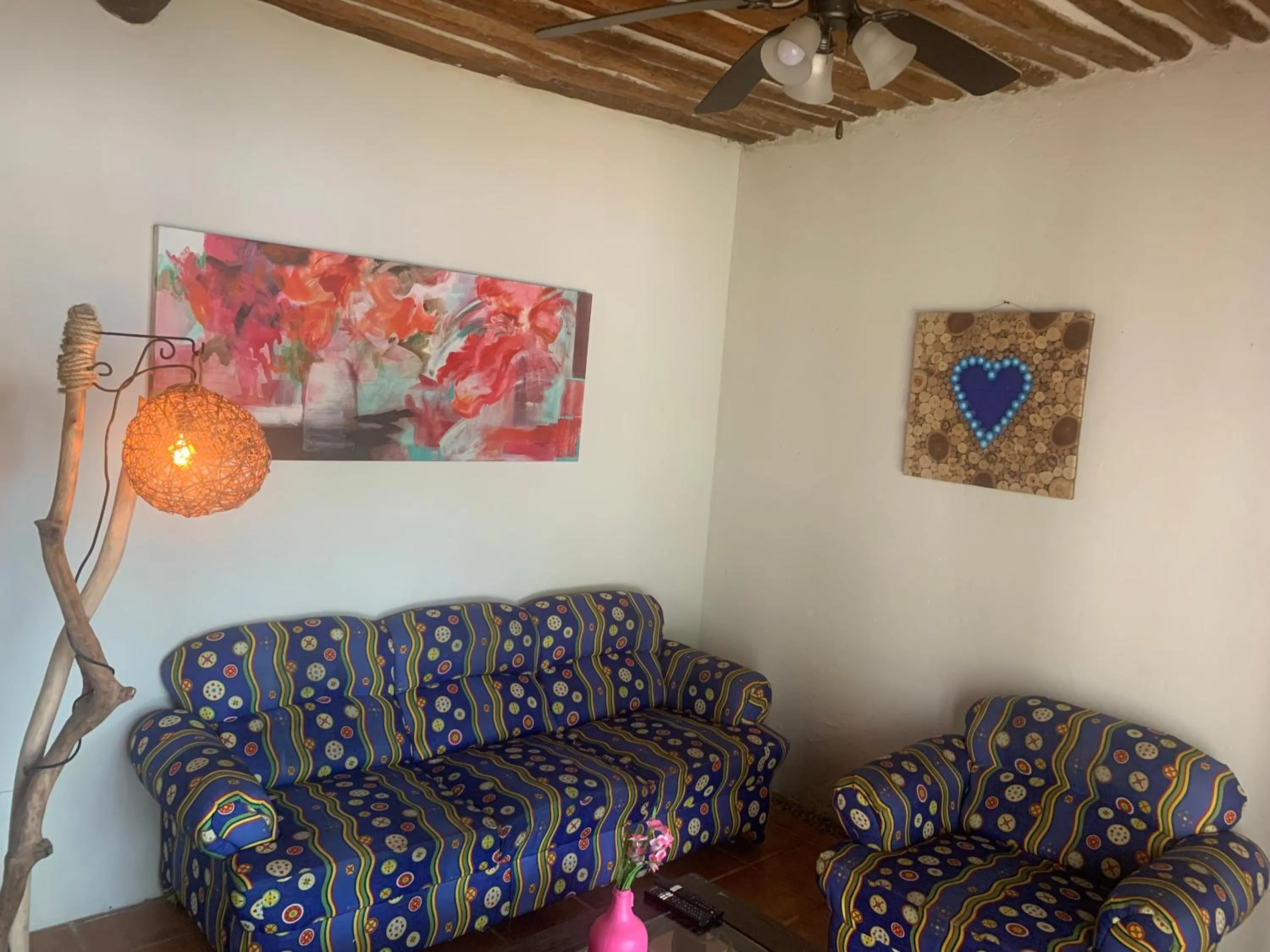 Living room in Casa CARIBE Cancun