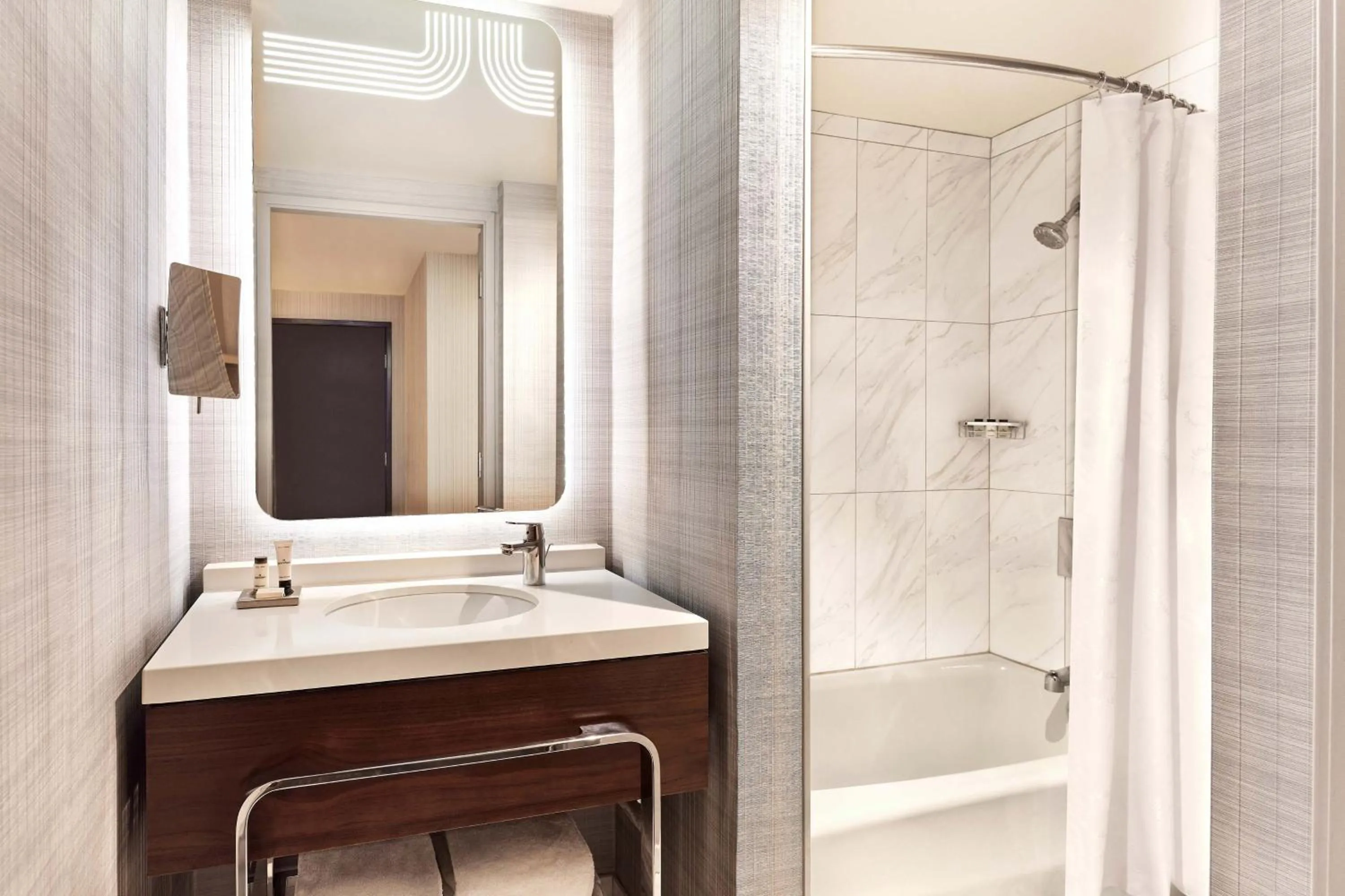 Bathroom in Sheraton Grand Los Angeles