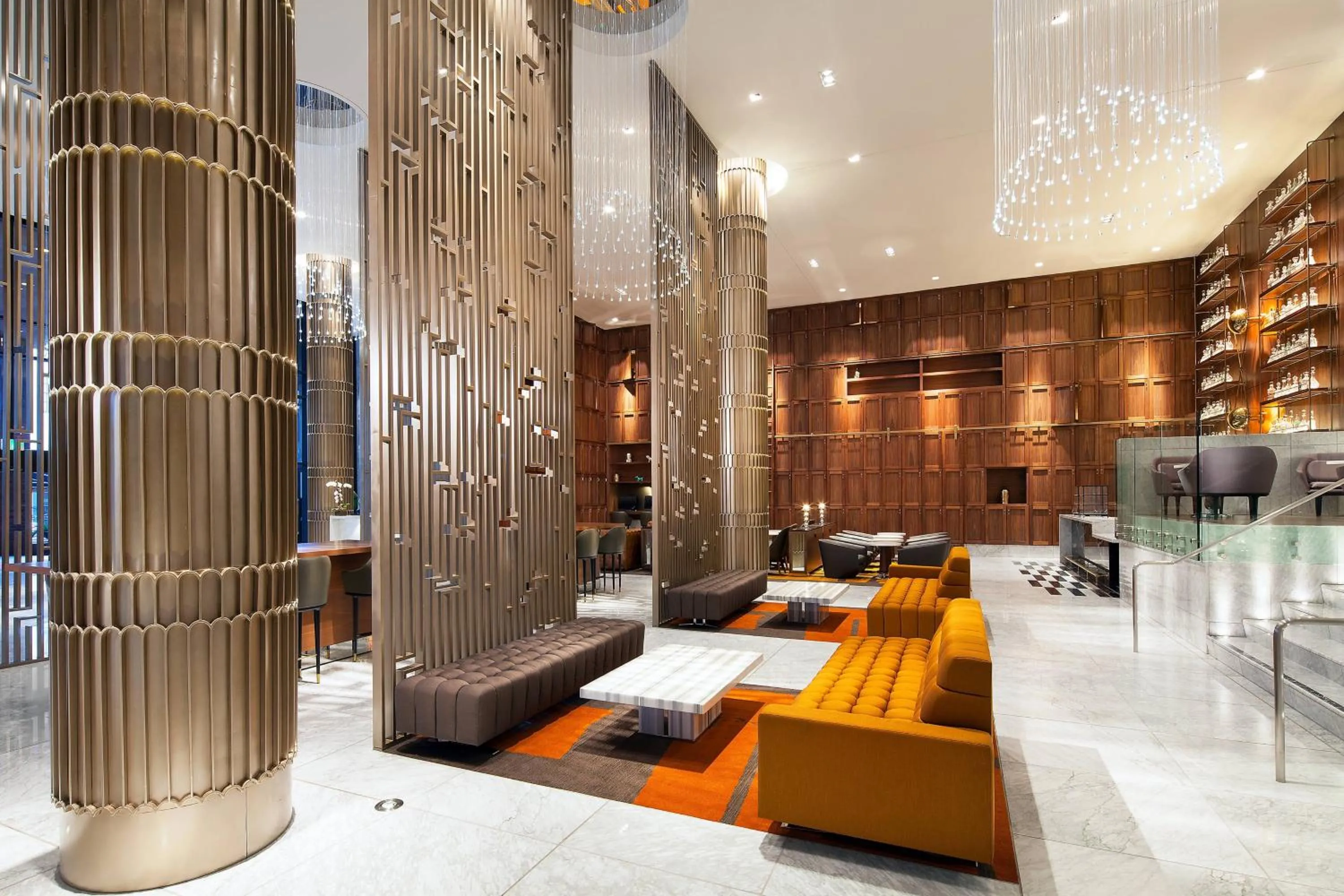 Lobby or reception in Sheraton Grand Los Angeles