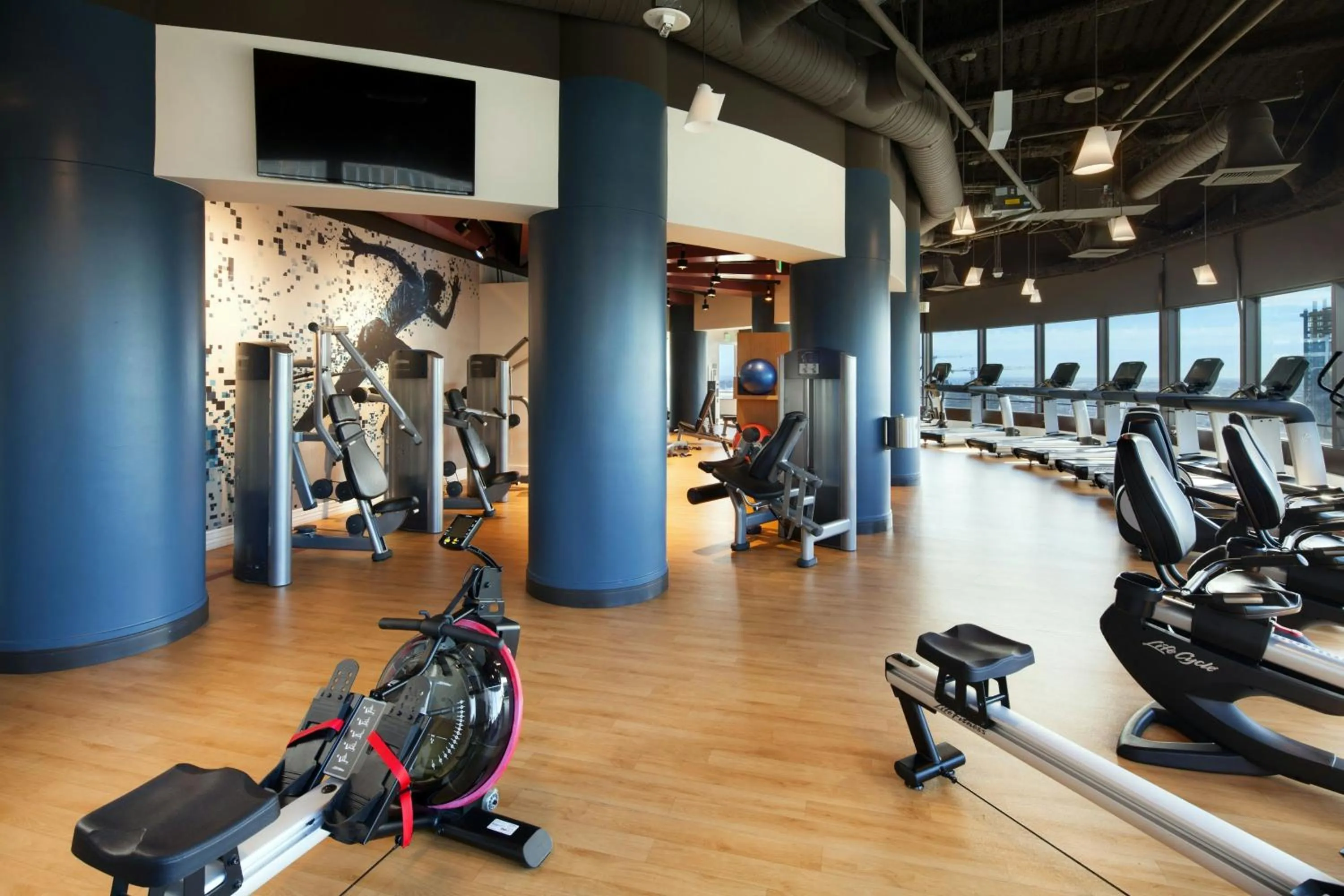 Fitness centre/facilities in Sheraton Grand Los Angeles