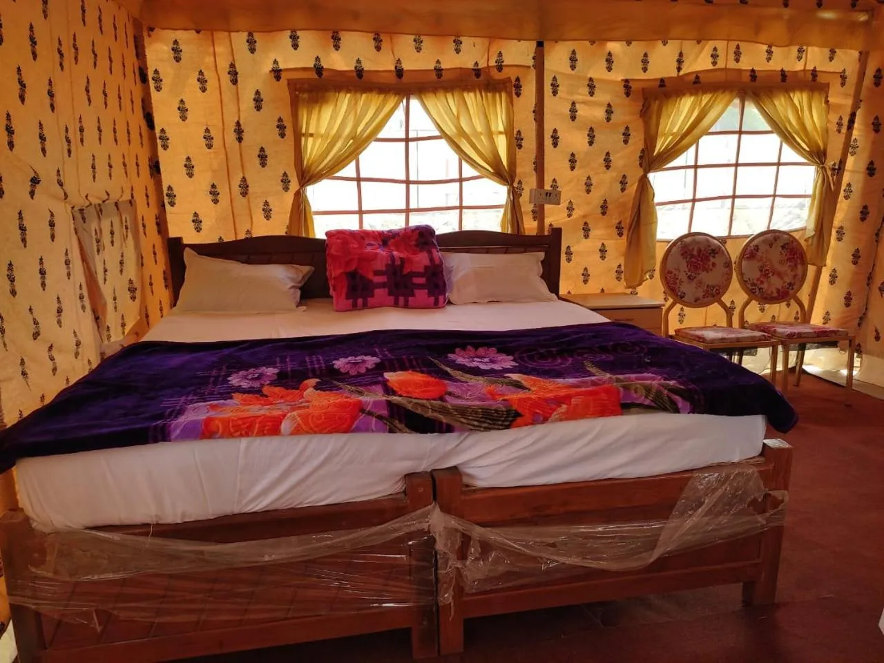 Bed in The Green Genius Resort