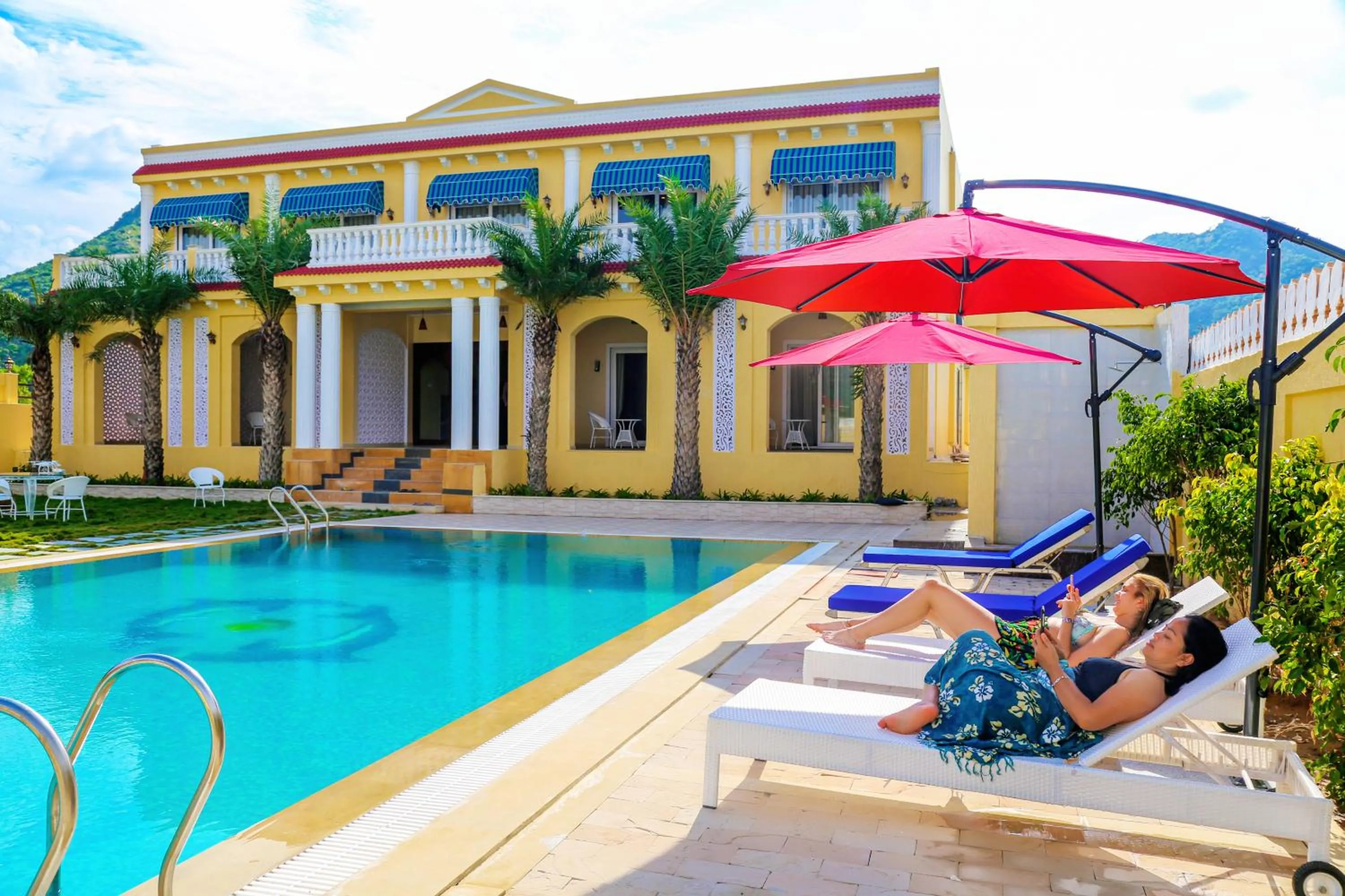 Property building in The Green Genius Resort