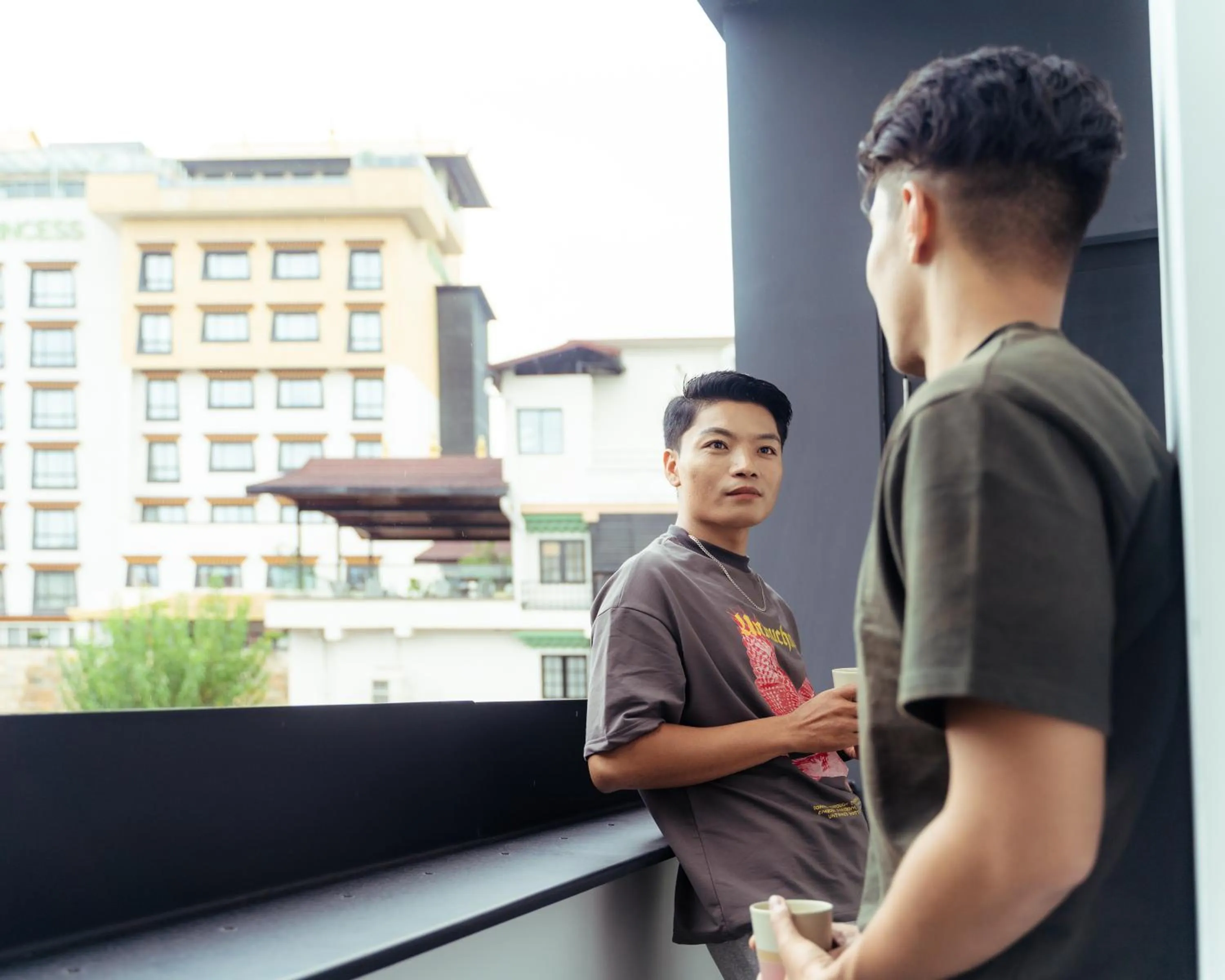 Balcony/Terrace in Nomad Hotel Lazimpat