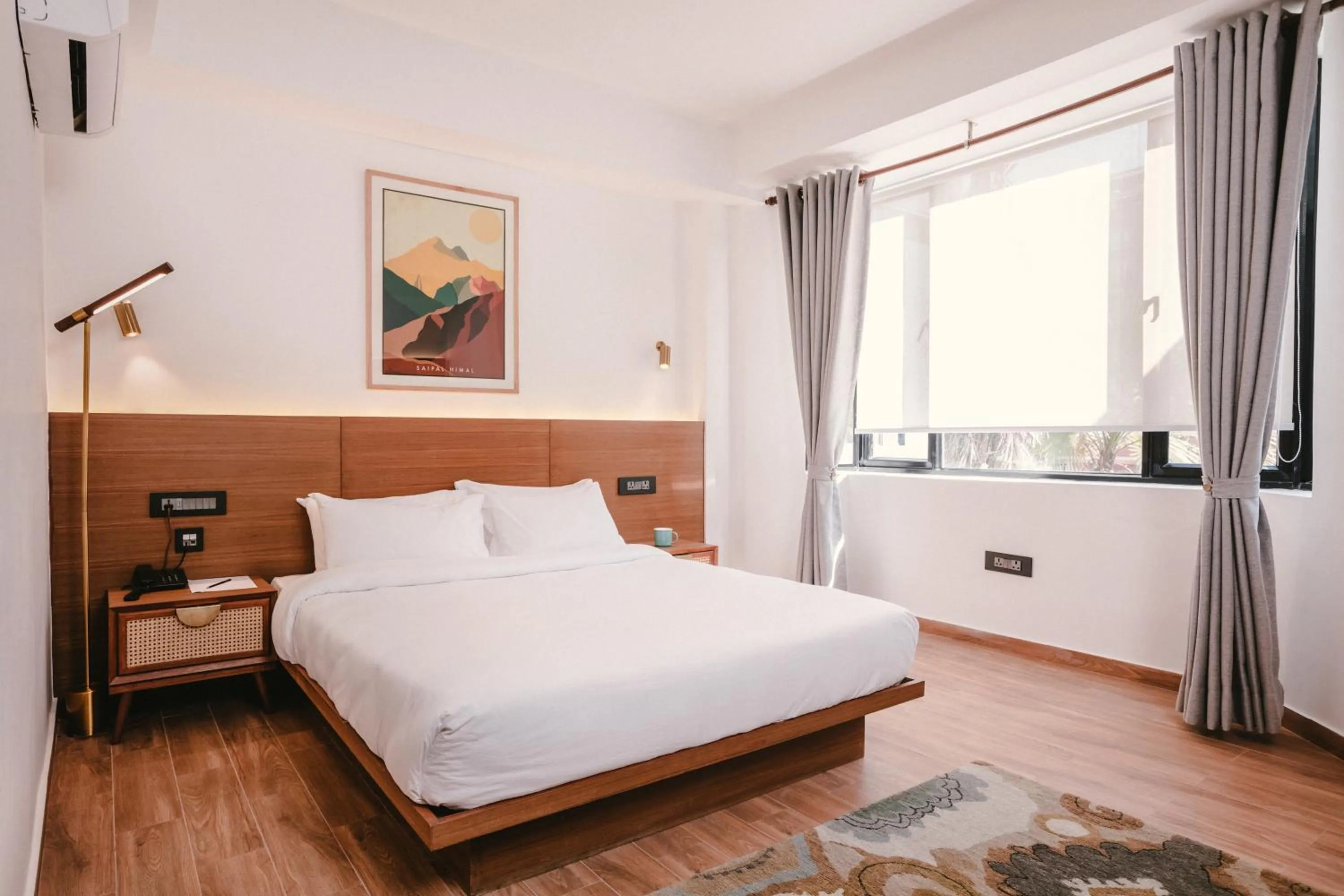 Bed in Nomad Hotel Lazimpat