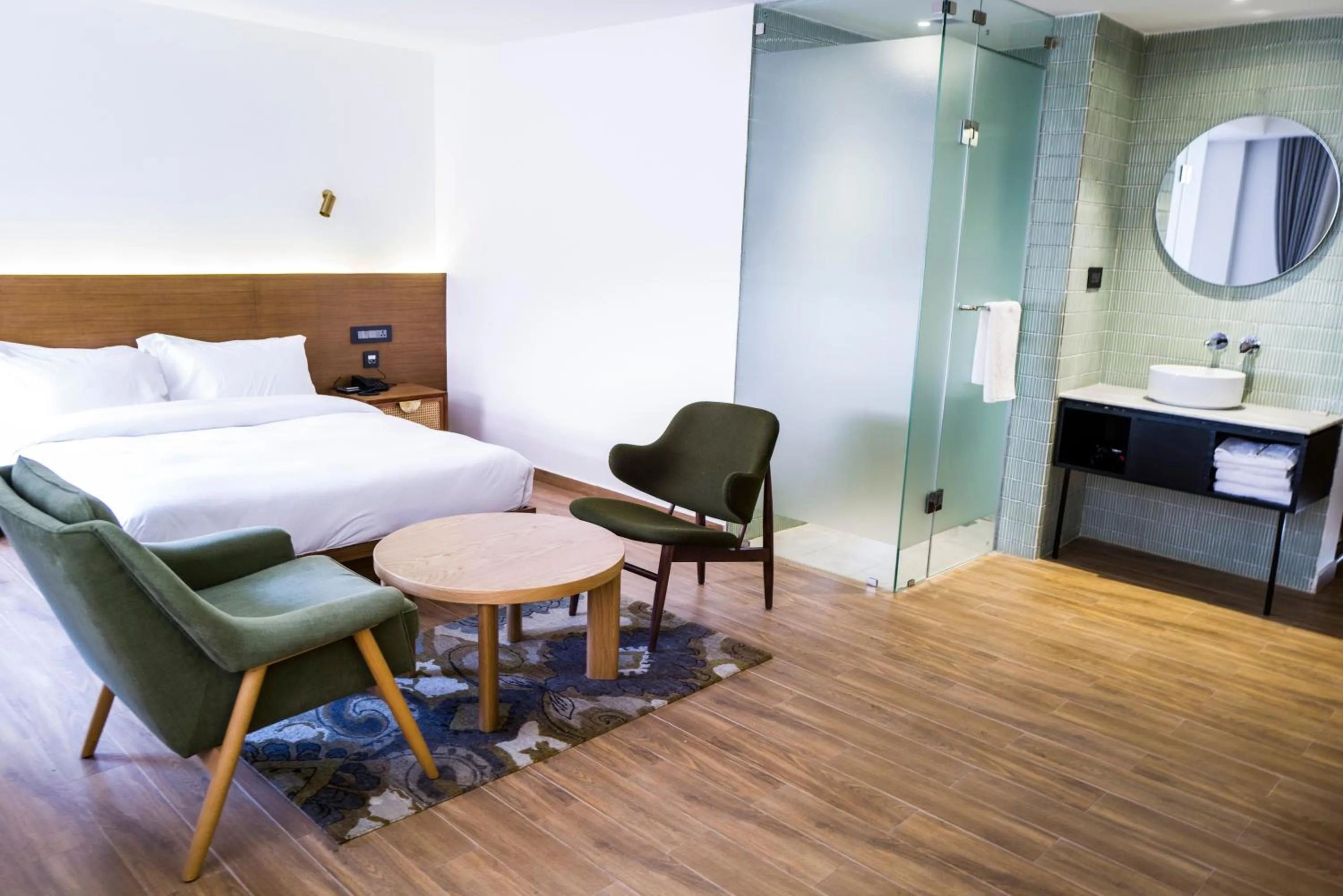 Photo of the whole room, Bed in Nomad Hotel Lazimpat