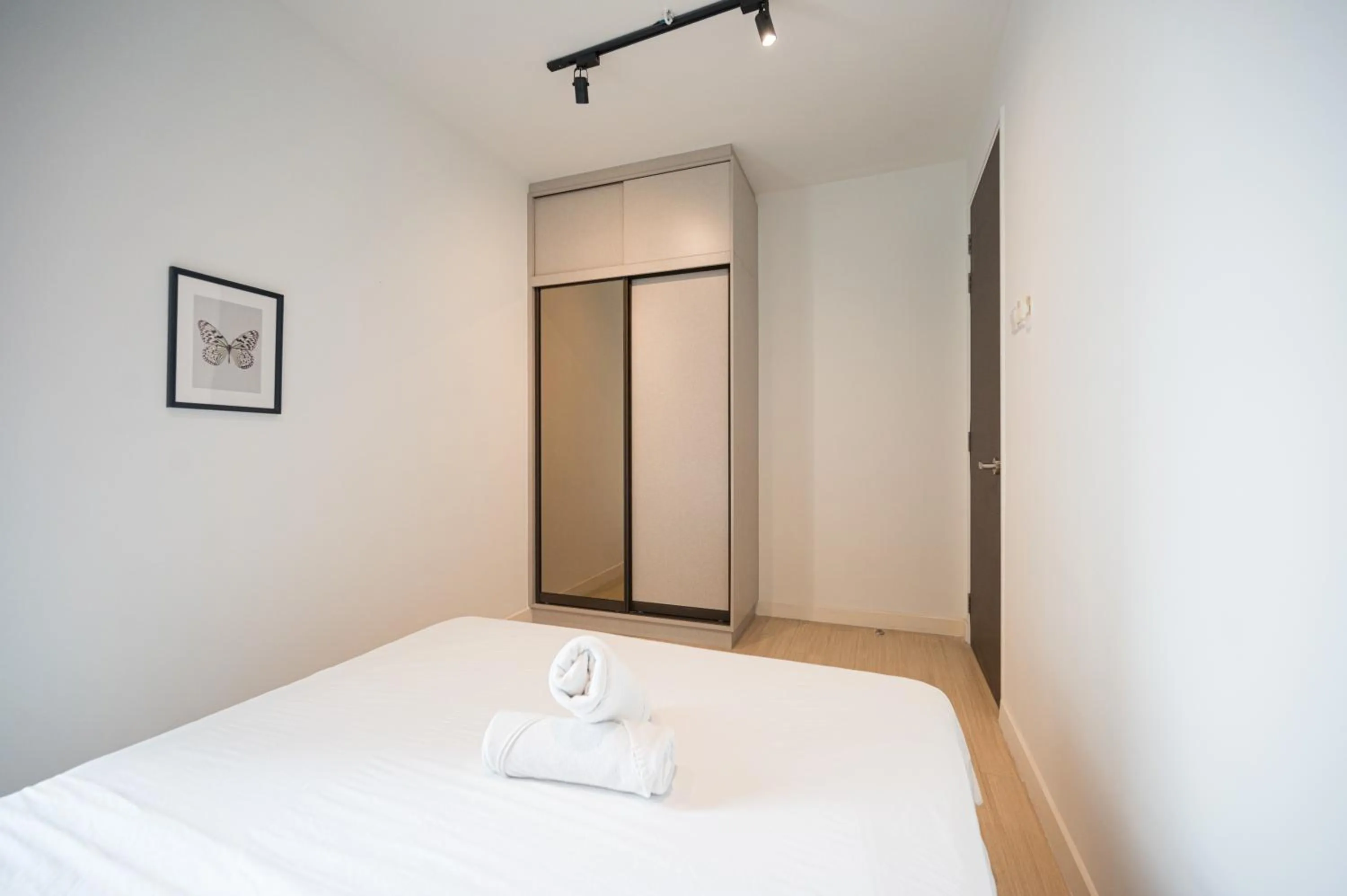 Bedroom, Bed in H20 Residence Ara Damansara by Airhost