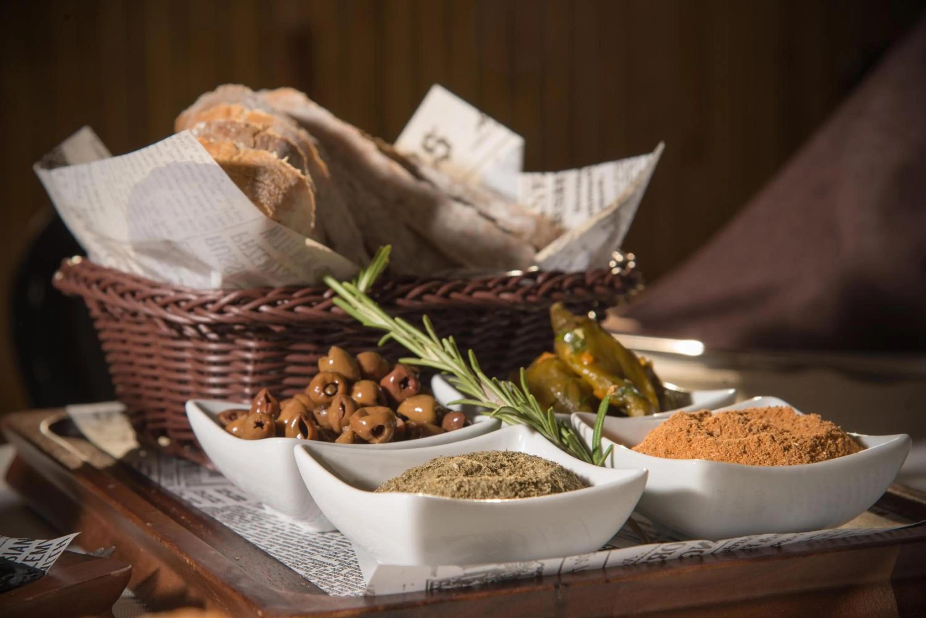 Food in Hotel Villa Magus