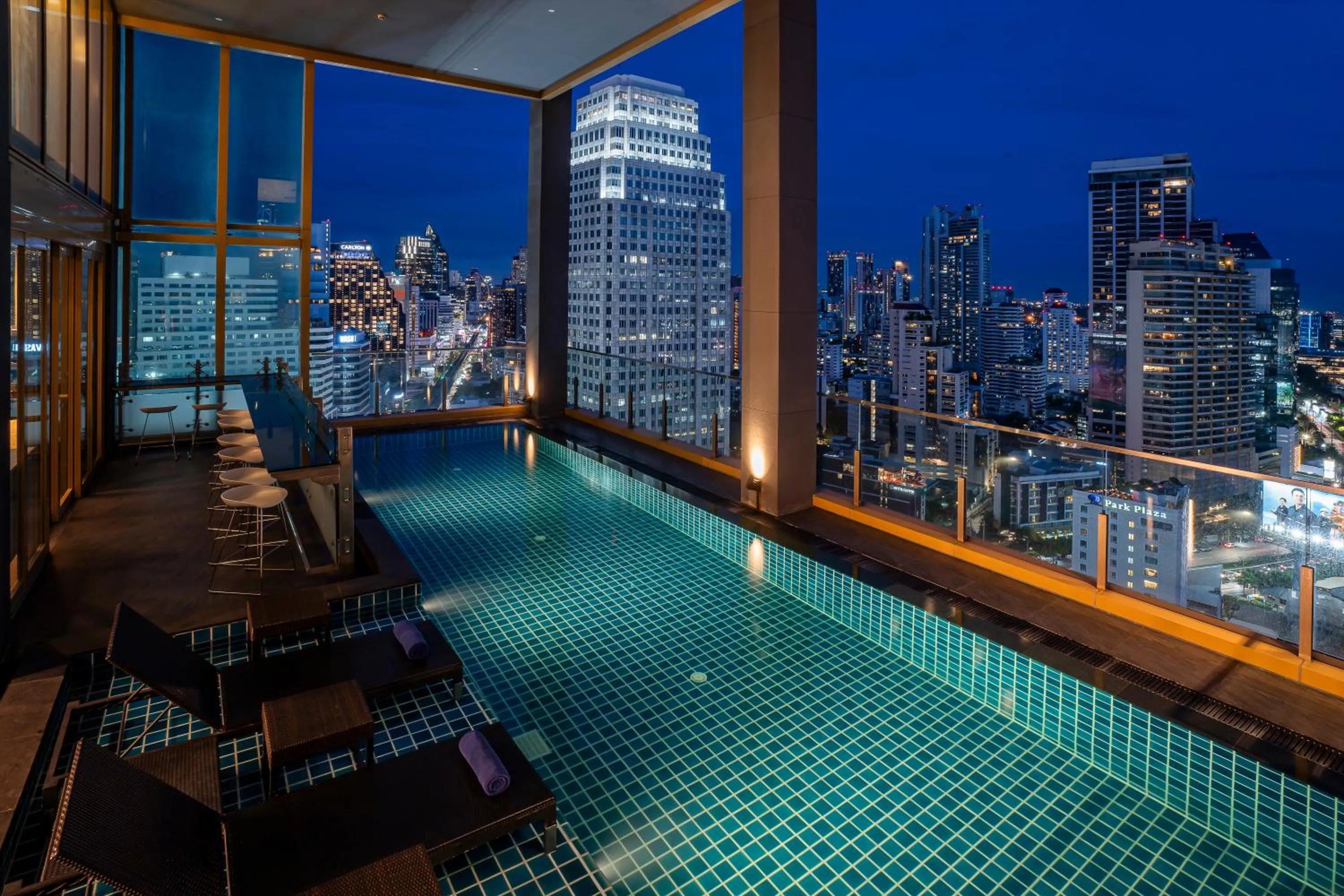 Swimming pool in Solaria Nishitetsu Hotel Bangkok