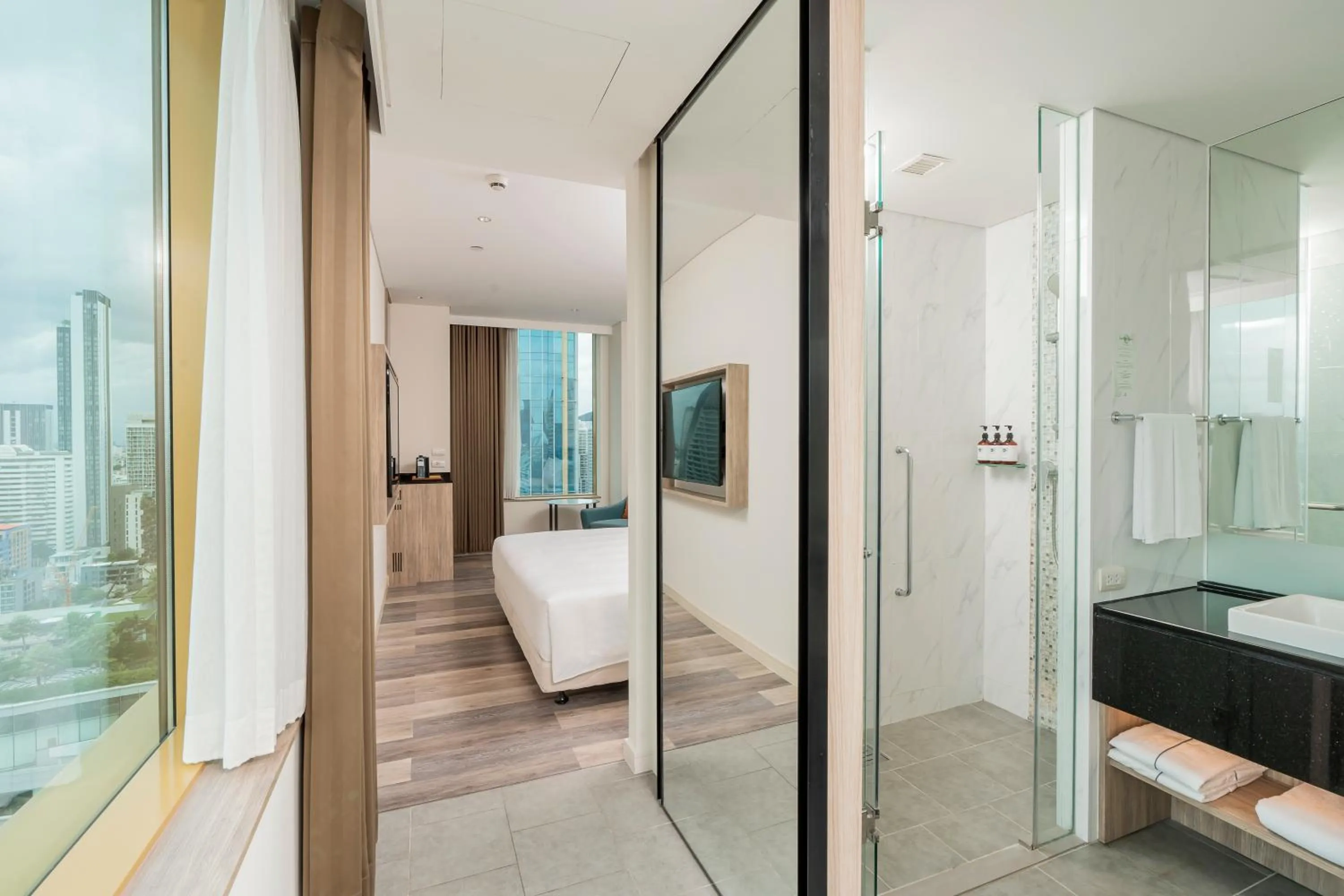 Floor plan in Solaria Nishitetsu Hotel Bangkok