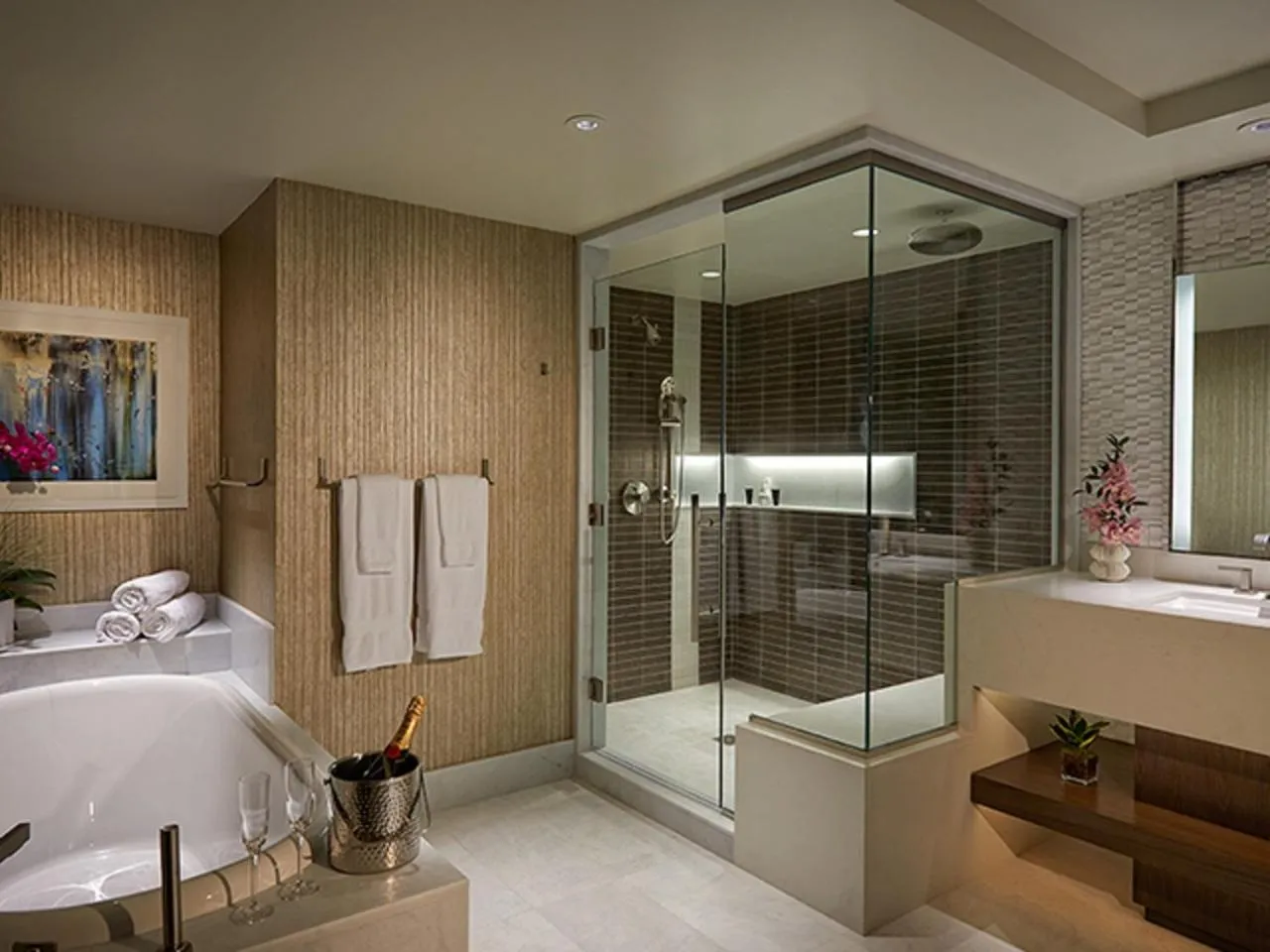 Bathroom in Seminole Hard Rock Hotel and Casino Tampa