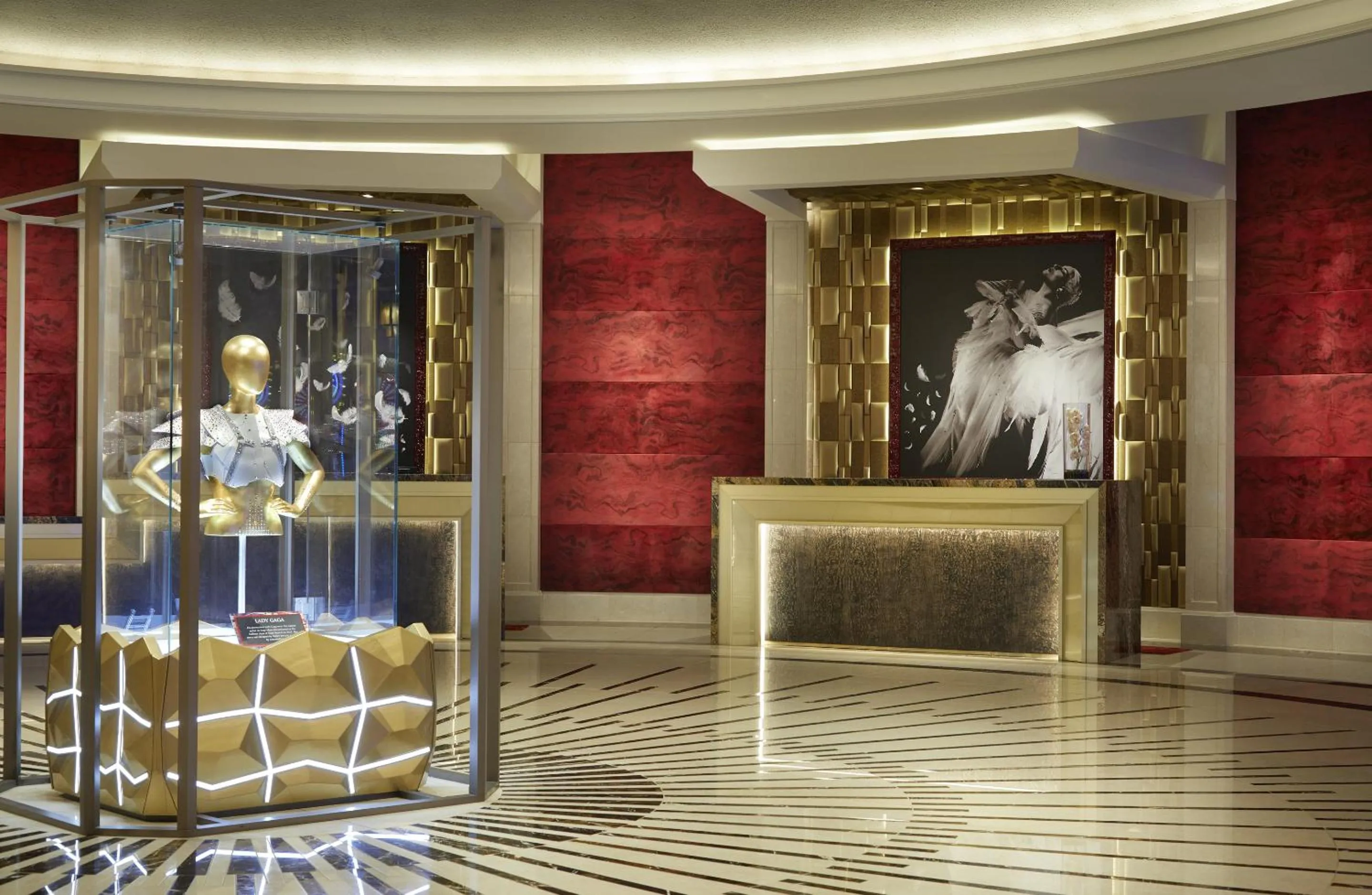 Decorative detail in Seminole Hard Rock Hotel and Casino Tampa