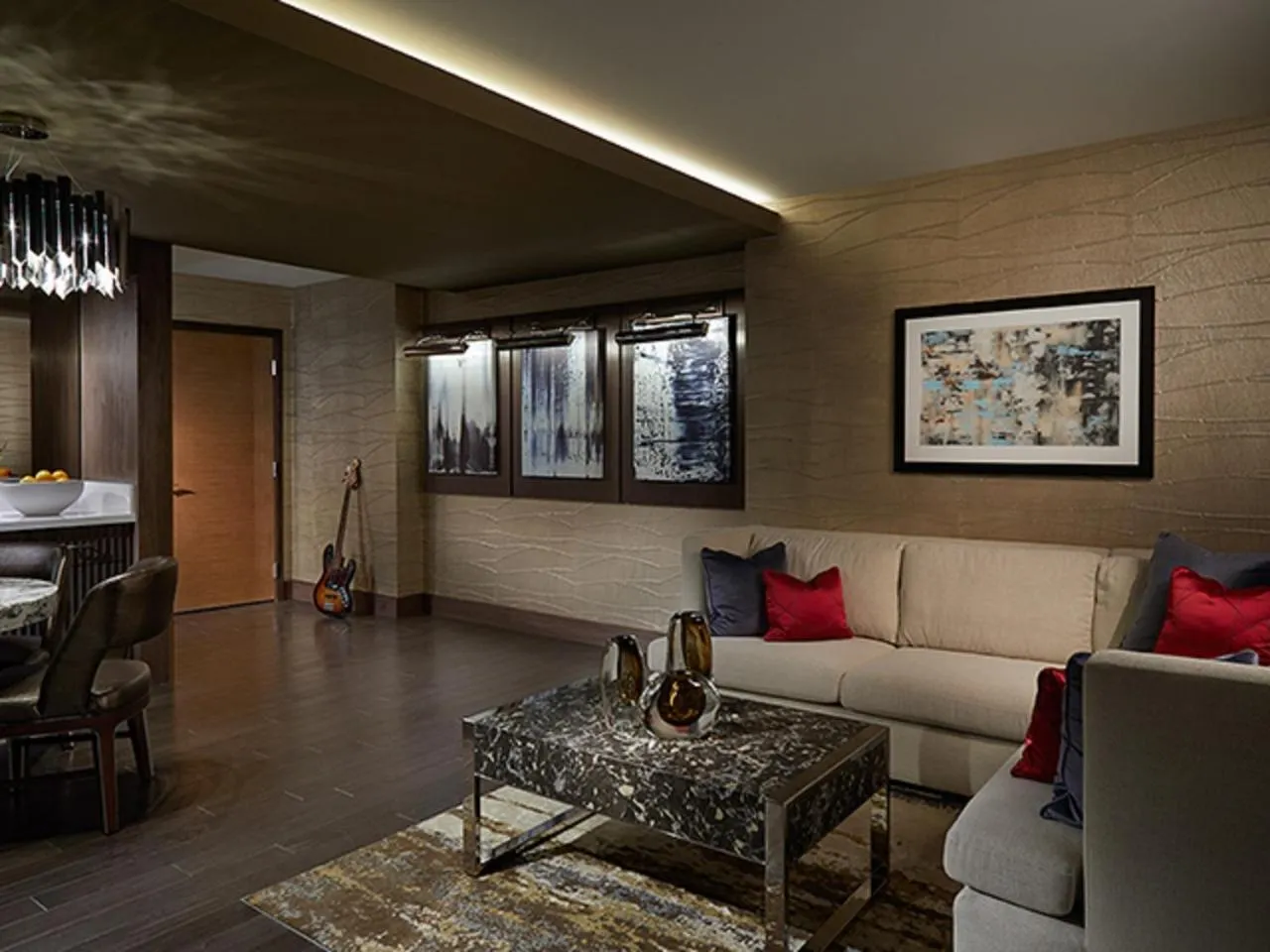 Living room in Seminole Hard Rock Hotel and Casino Tampa