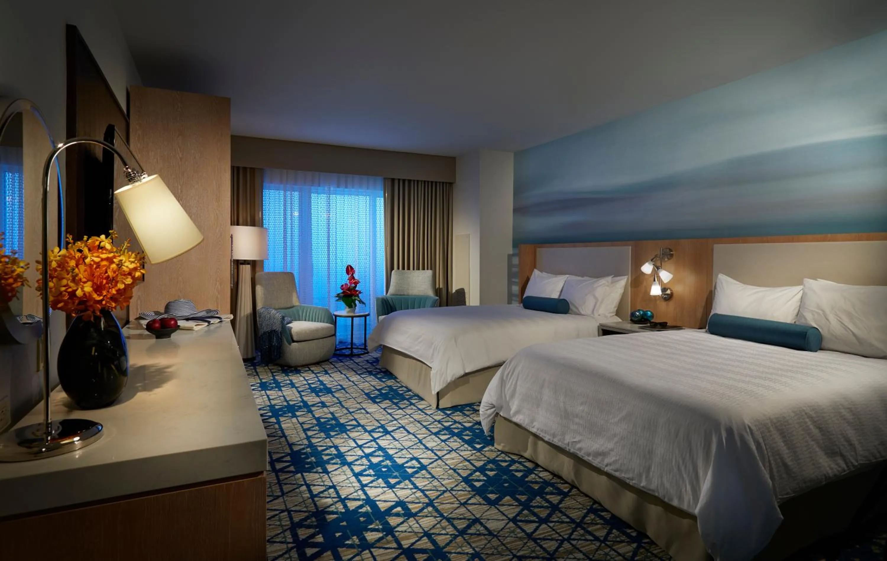 Photo of the whole room, Bed in Seminole Hard Rock Hotel & Casino Hollywood