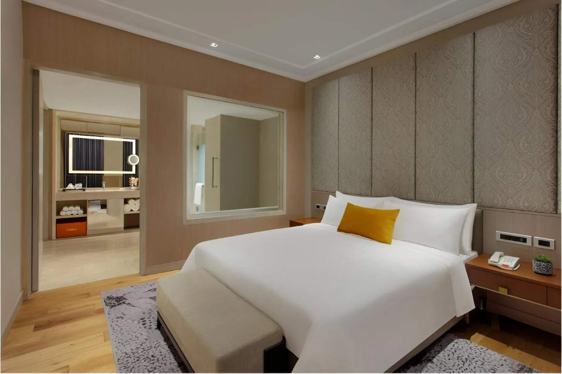 Bedroom, Bed in Welcomhotel by ITC Hotels, Raja Sansi, Amritsar